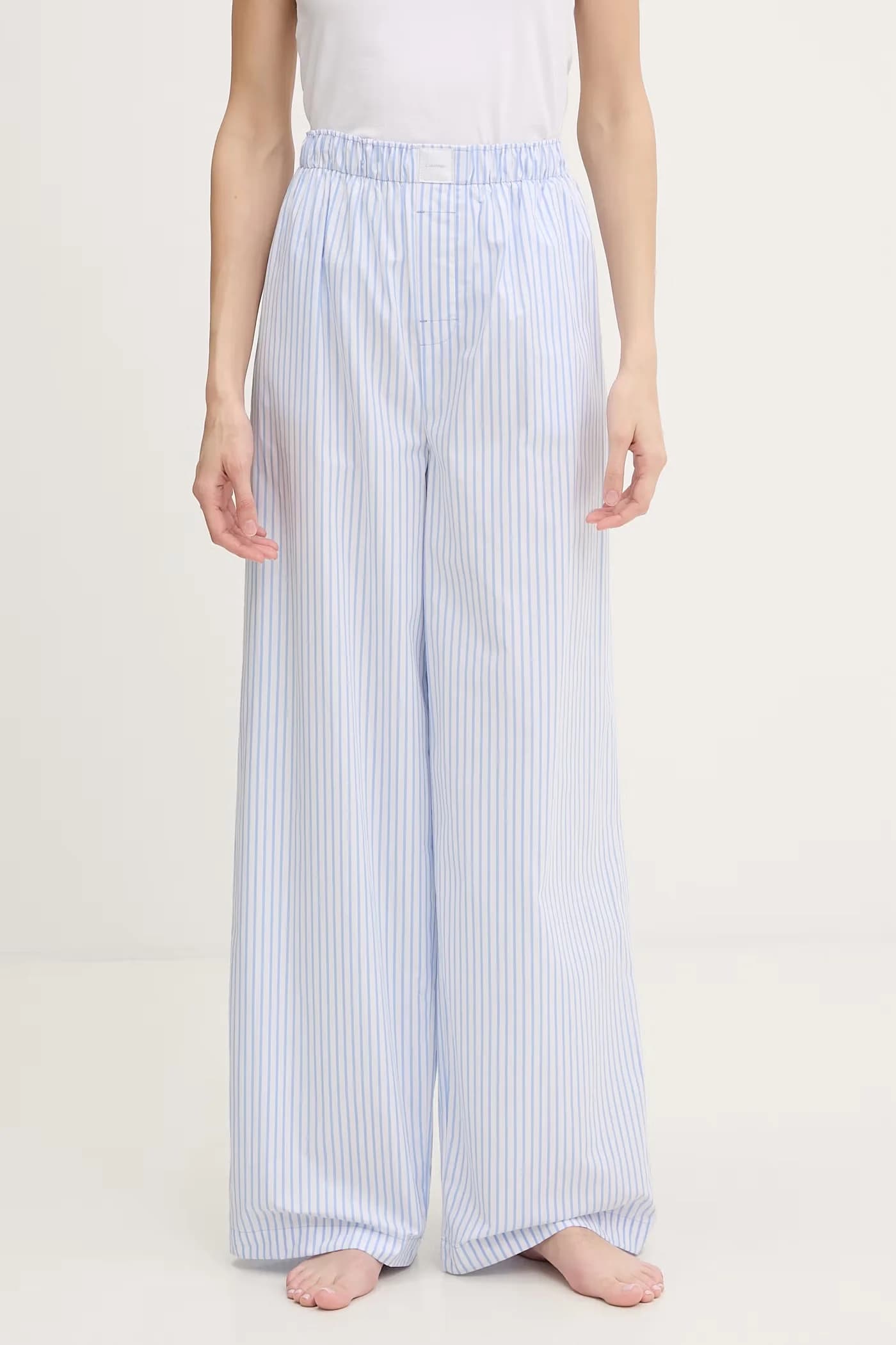 Женские хлопковые пижамные штаны