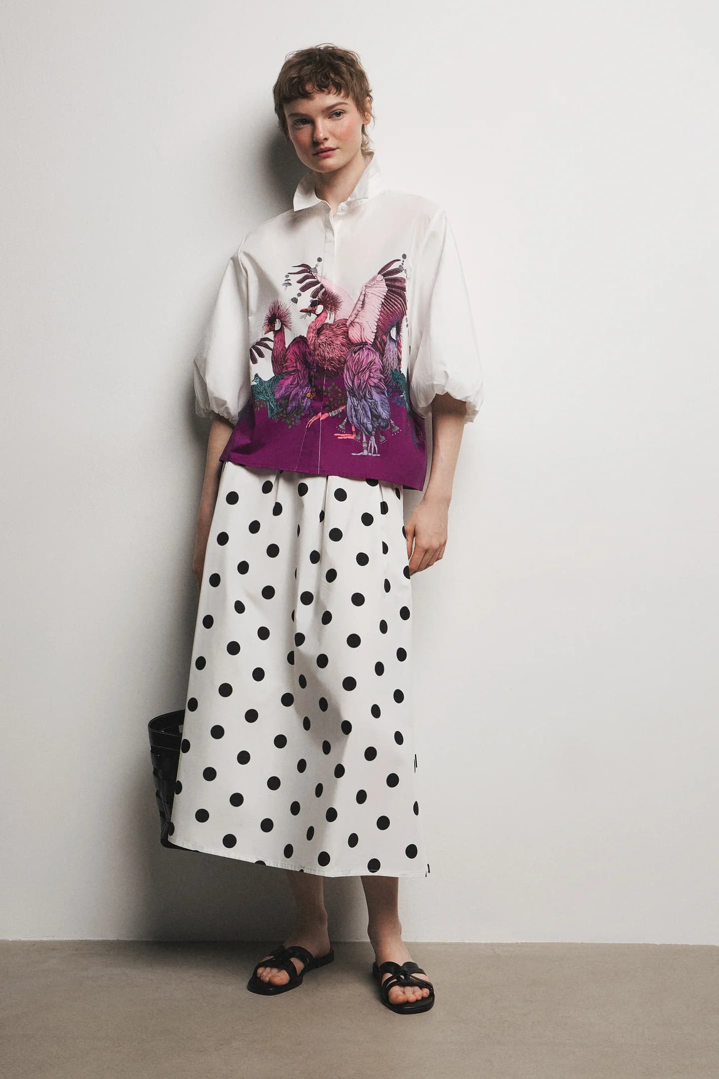 Женская хлопковая блузка