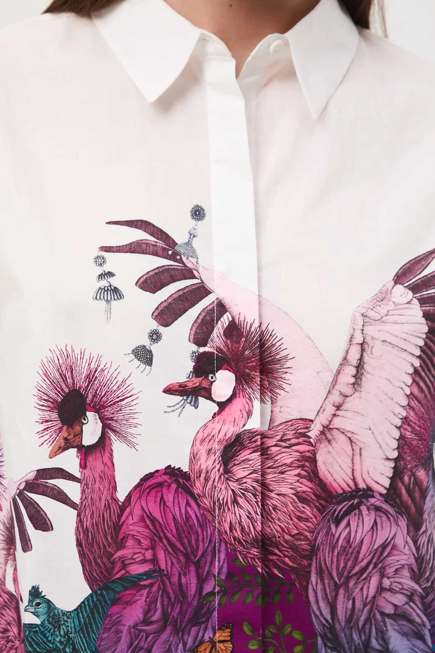 Женская хлопковая блузка - фото 6