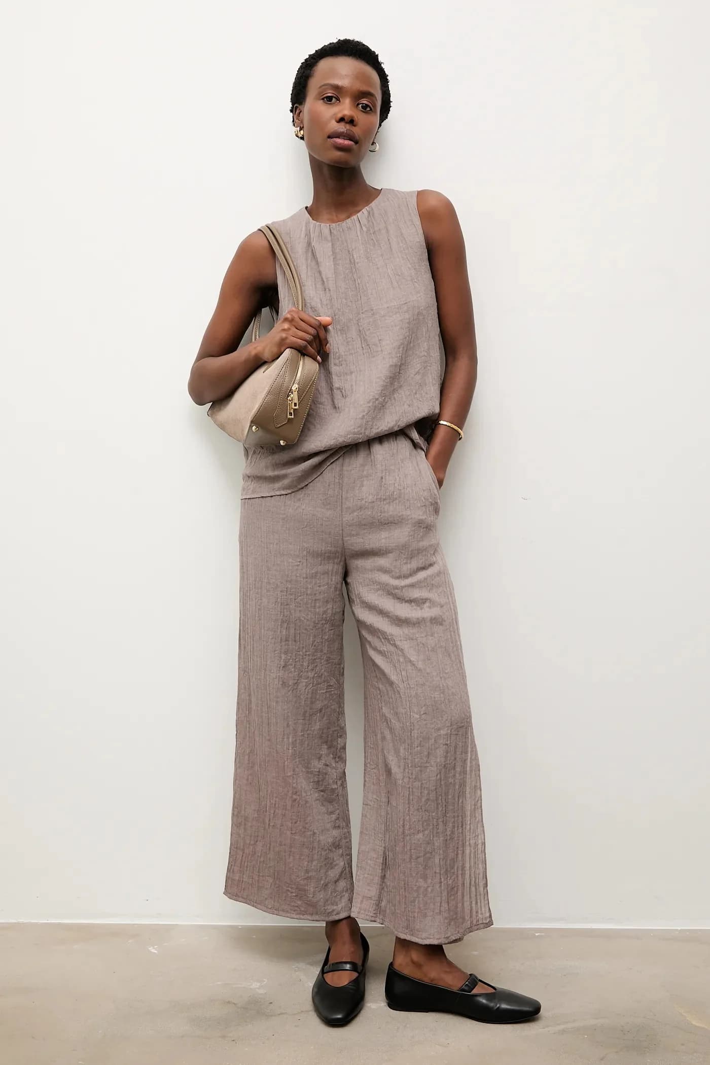 Льняная блузка - фото 2