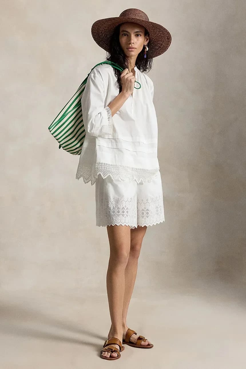 Женская хлопковая блузка - фото 3