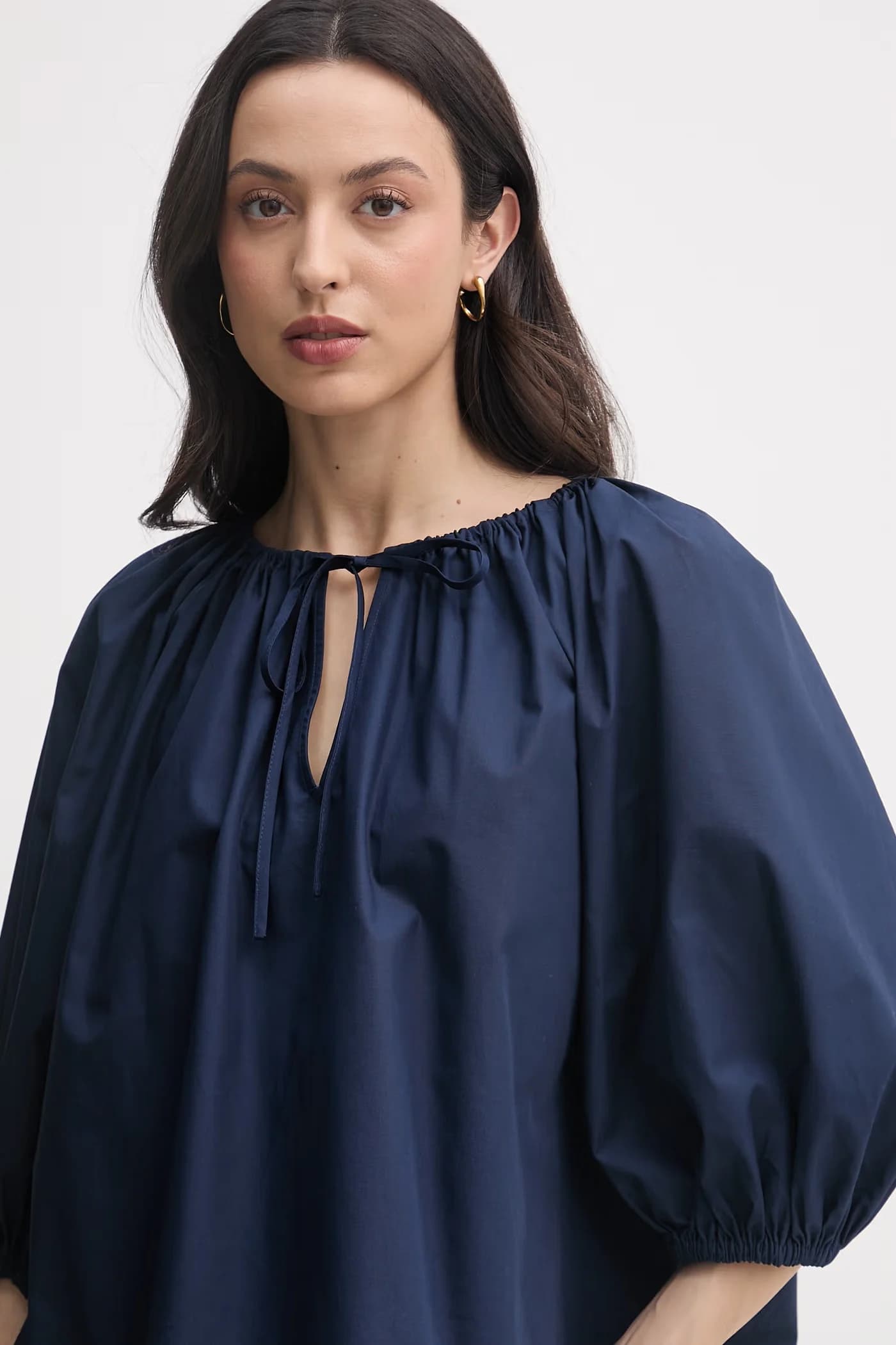 Женская хлопковая блузка - фото 4