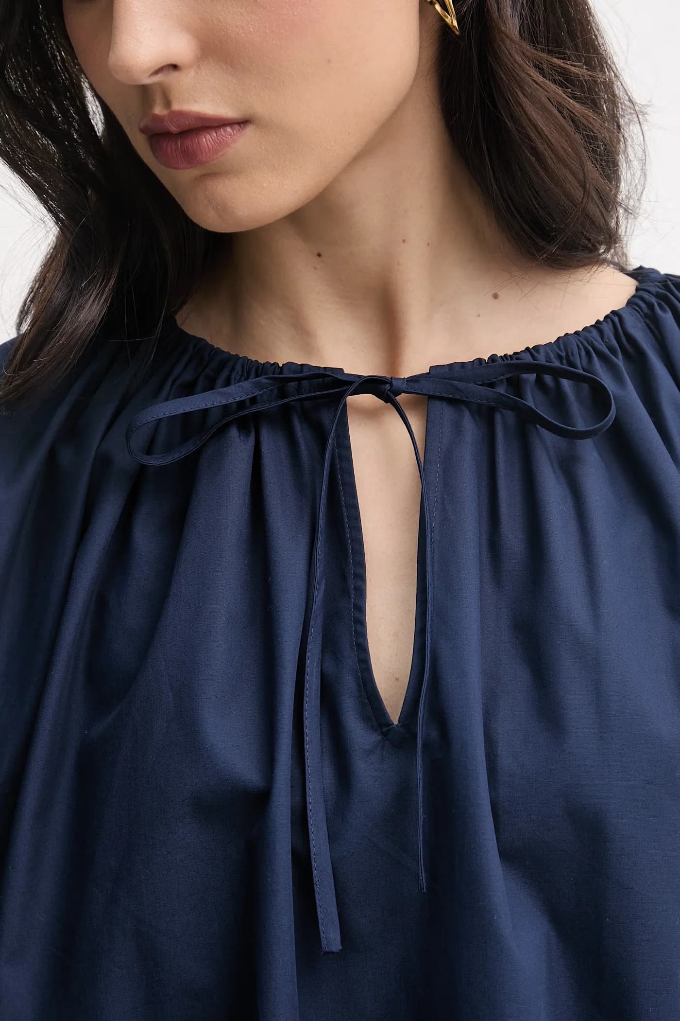 Женская хлопковая блузка - фото 5