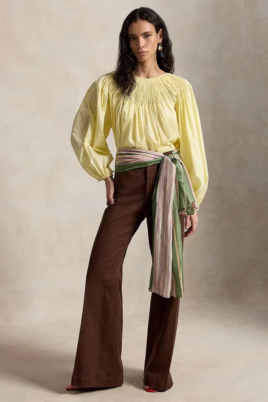 Женская хлопковая блузка - фото 3