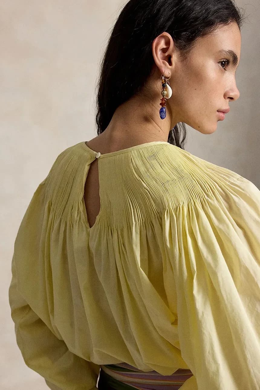 Женская хлопковая блузка - фото 4