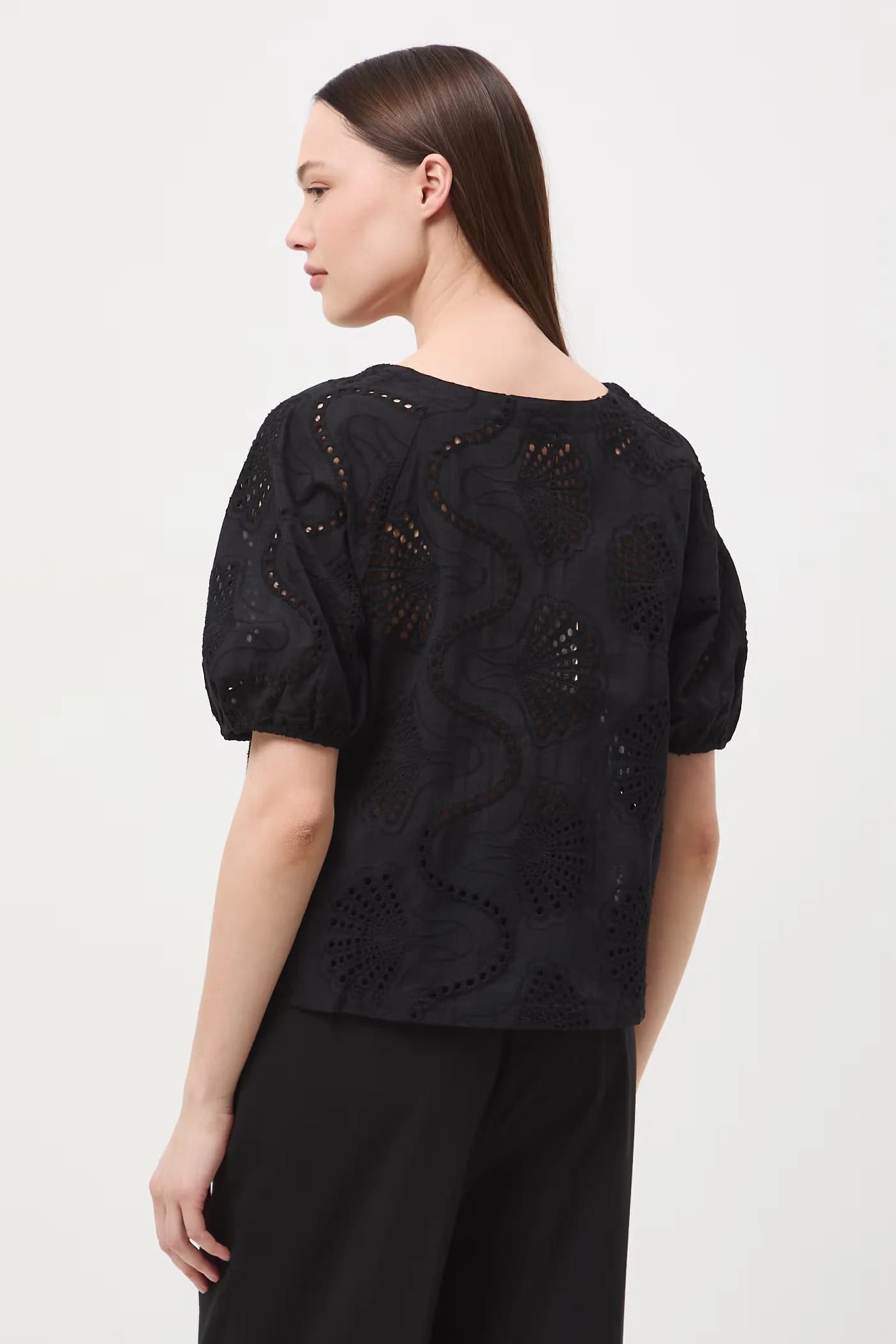 Женская хлопковая блузка - фото 3