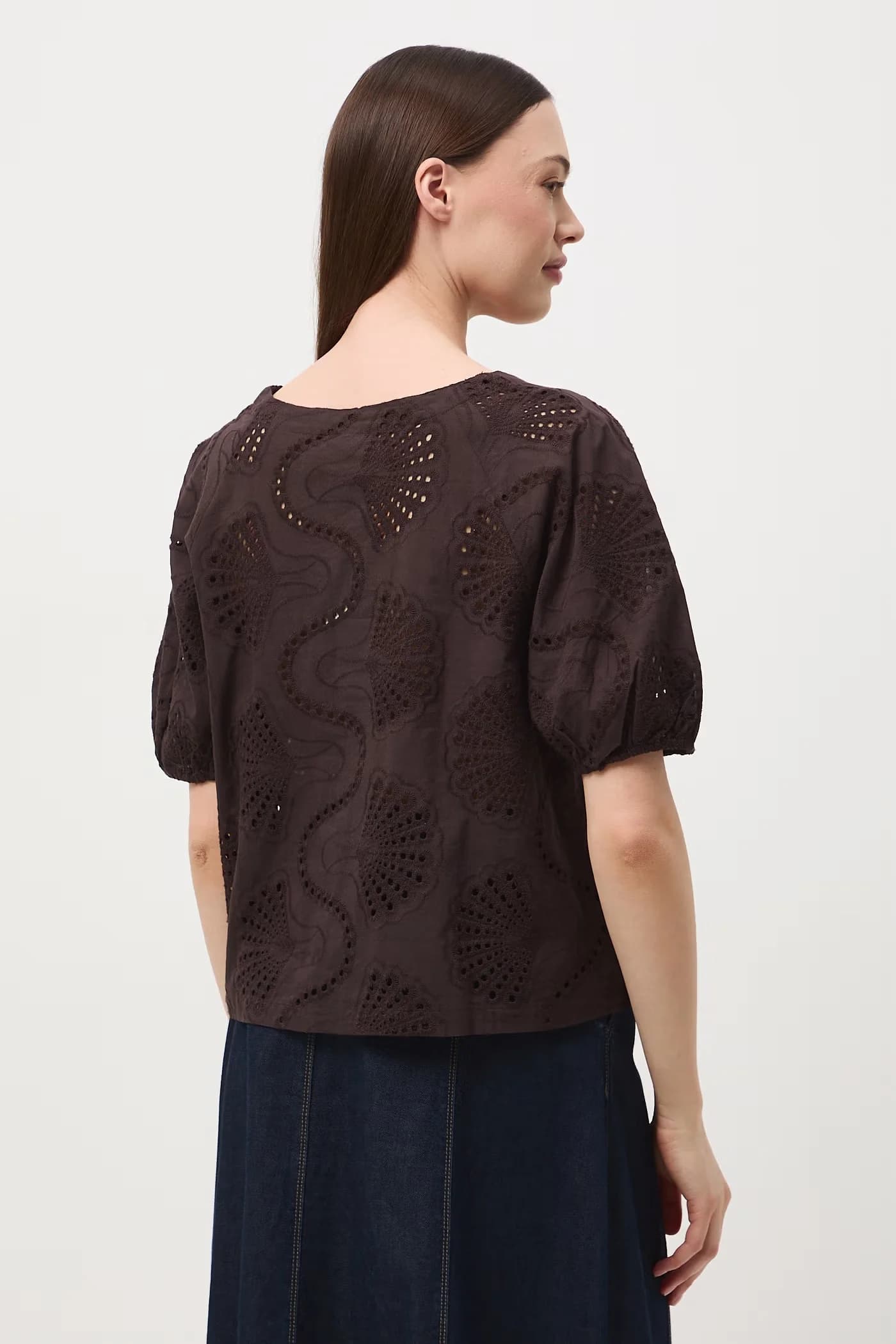 Женская хлопковая блузка - фото 3