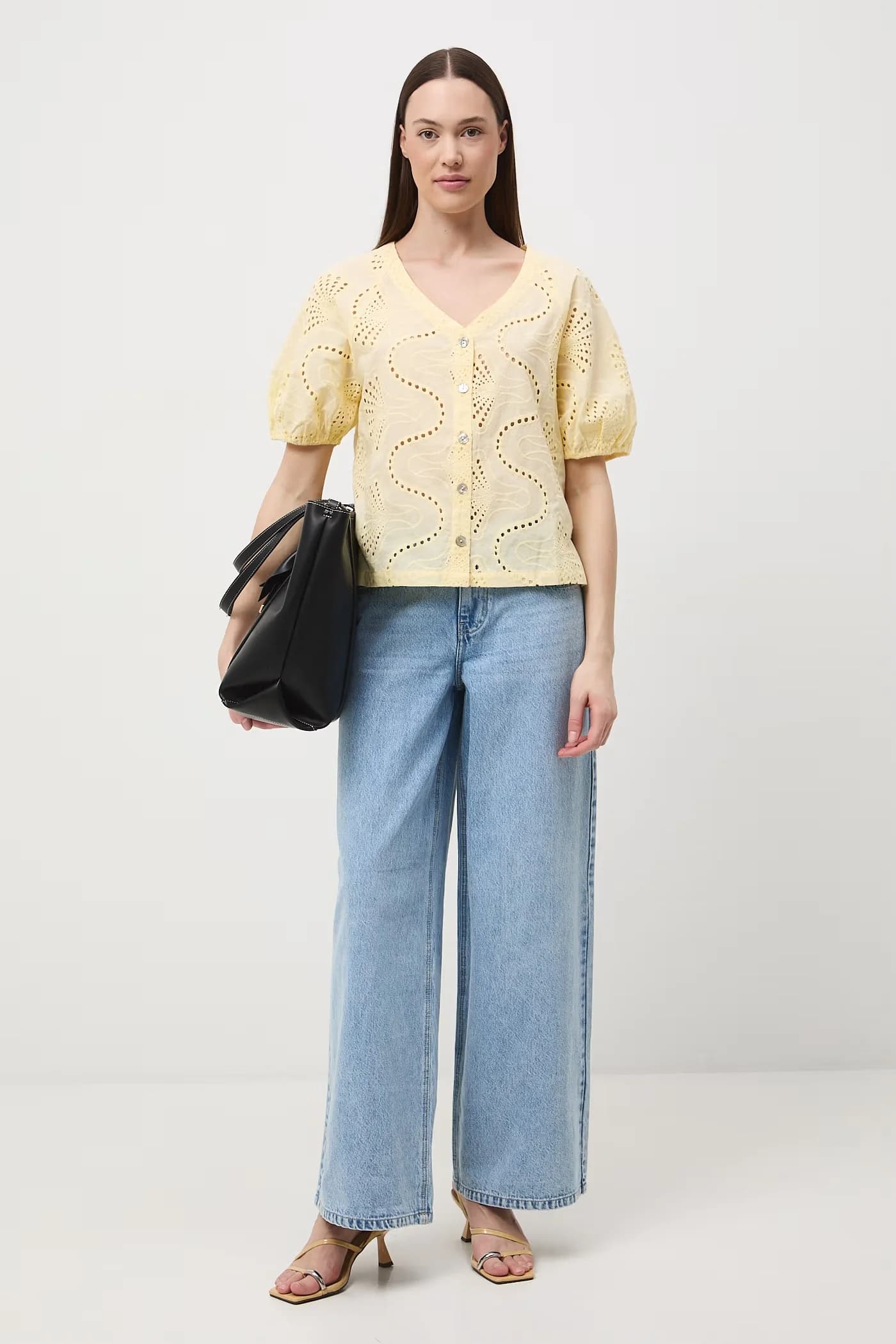 Женская хлопковая блузка