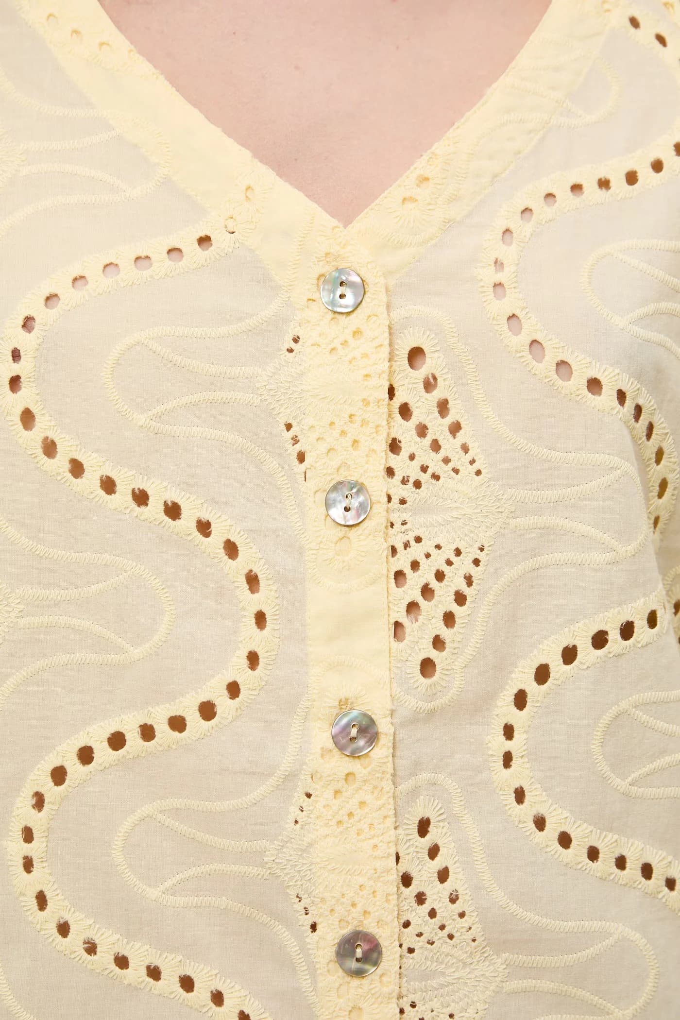 Женская хлопковая блузка - фото 5