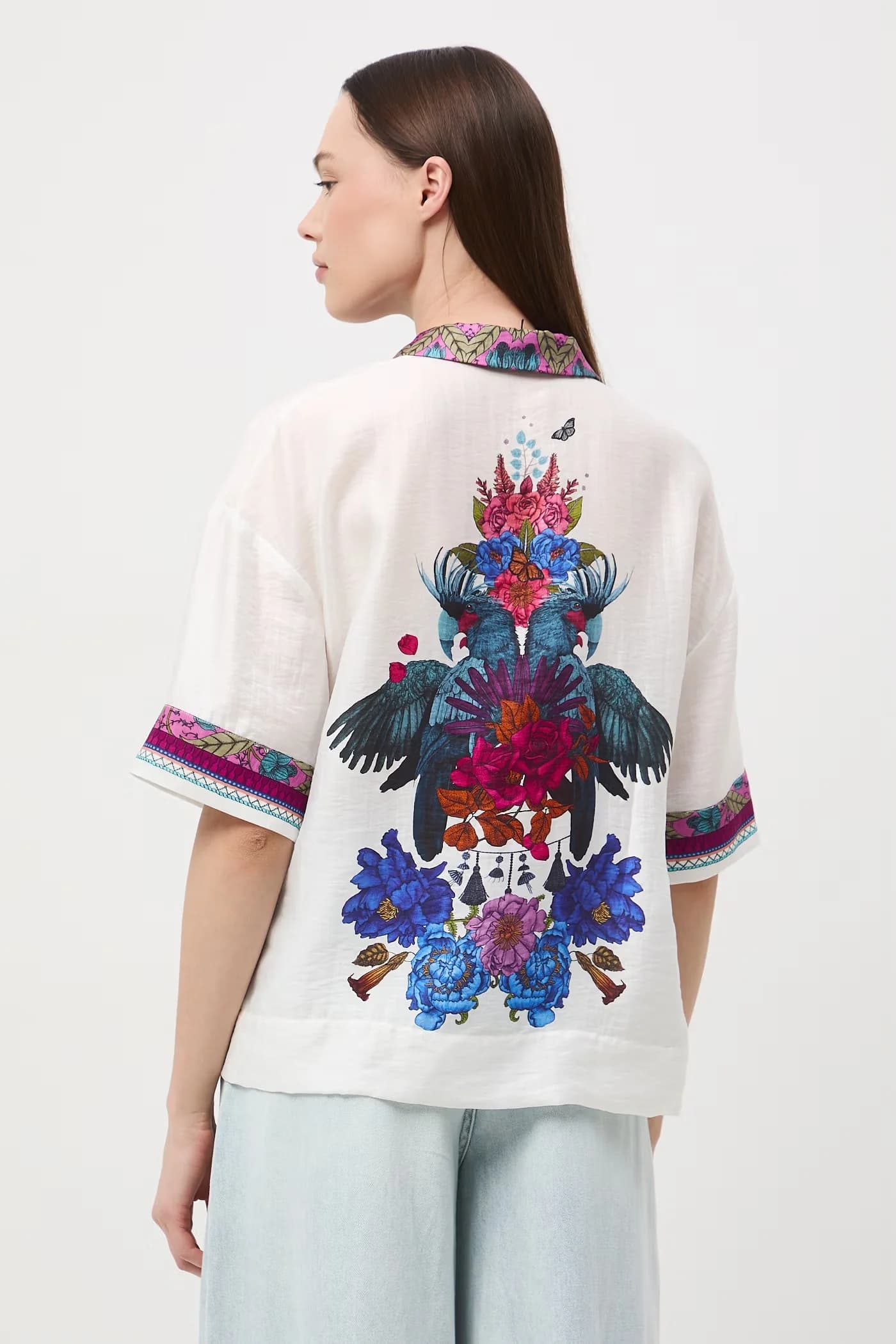 Женская рубашка с лиоцеллом - фото 4