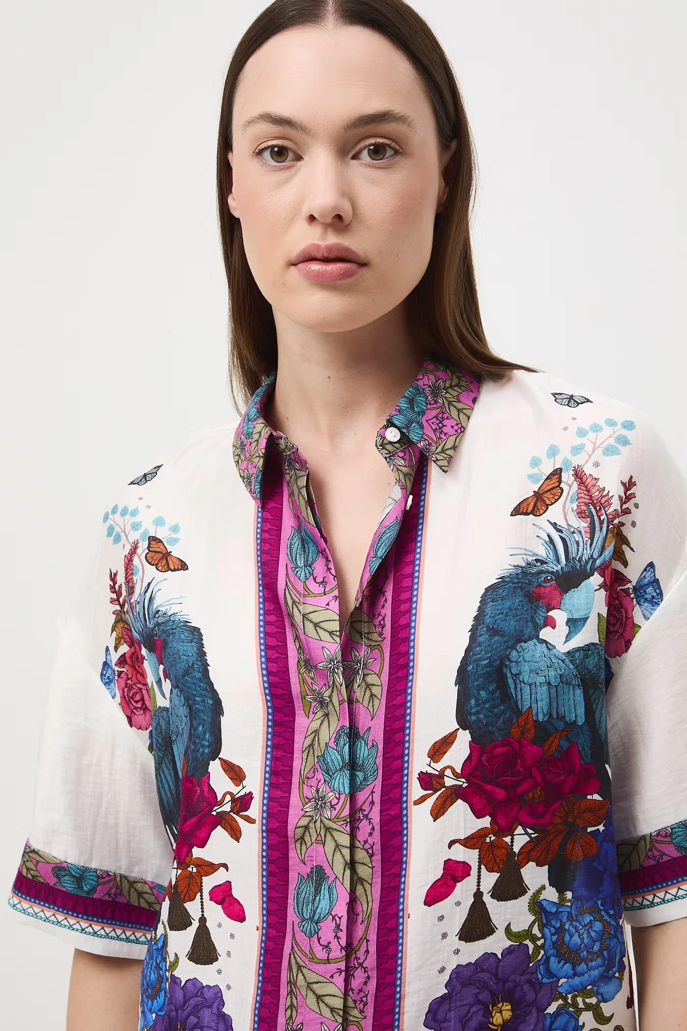 Женская рубашка с лиоцеллом - фото 5