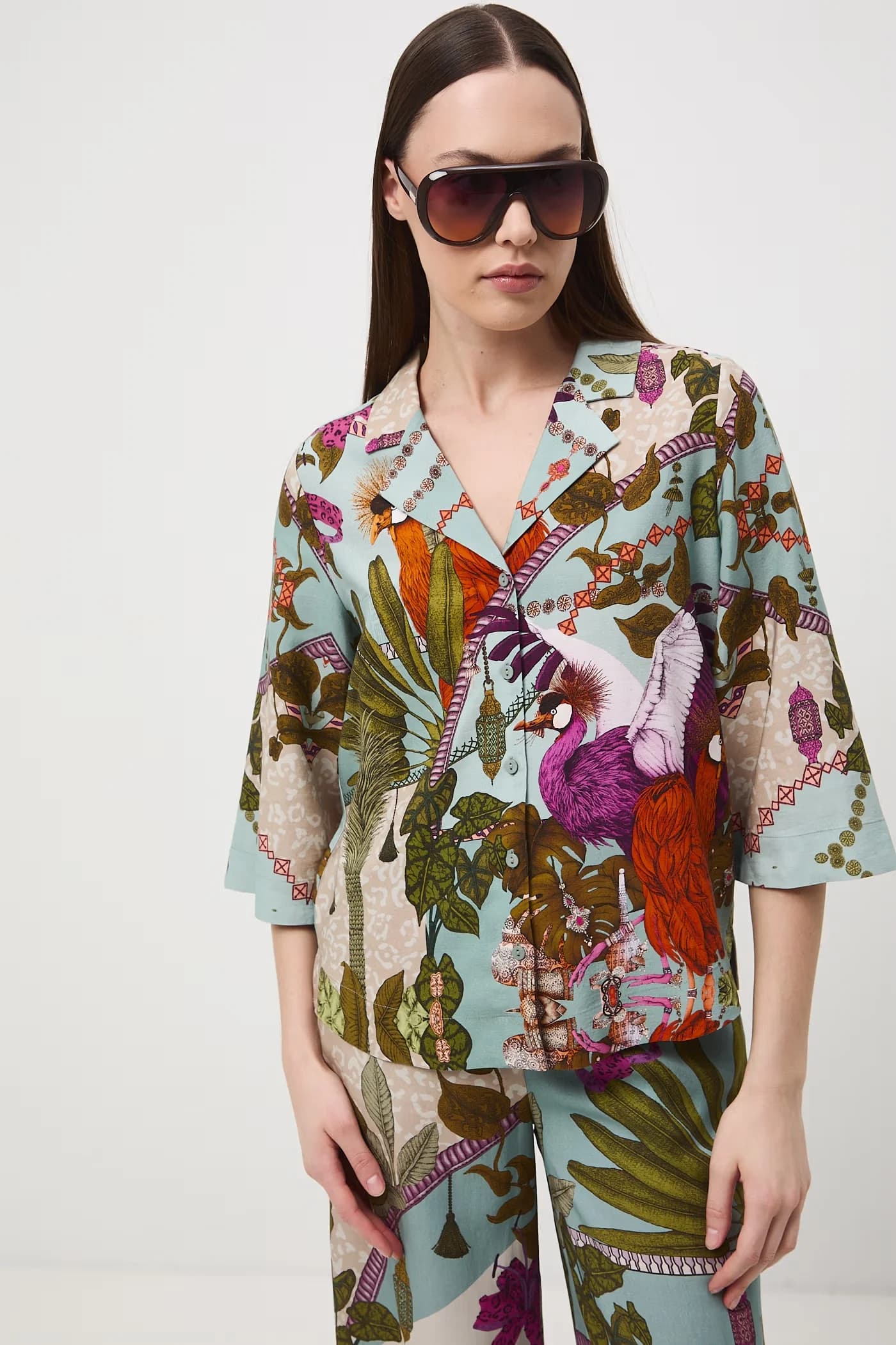 Женская рубашка с лиоцеллом - фото 3