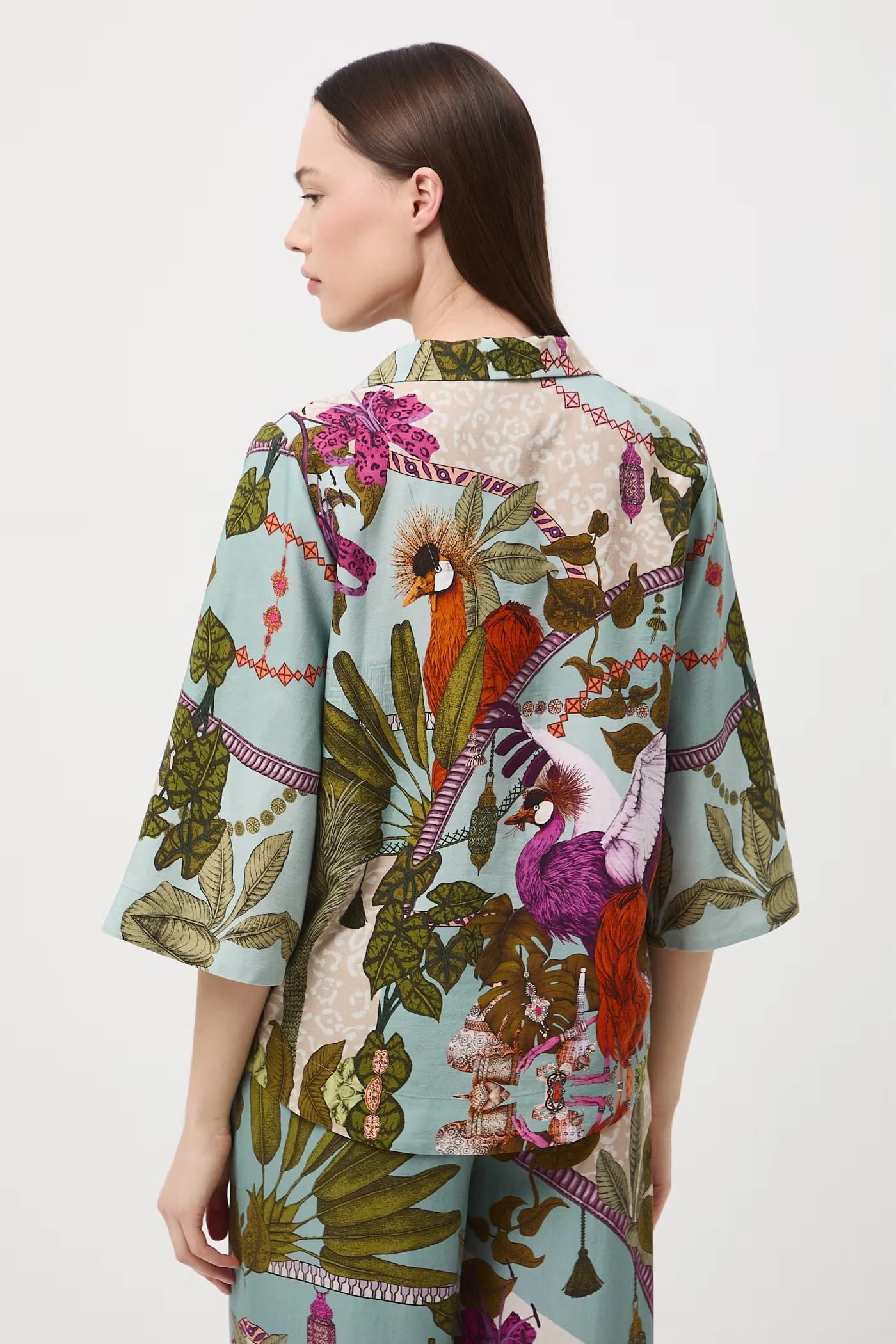 Женская рубашка с лиоцеллом - фото 4