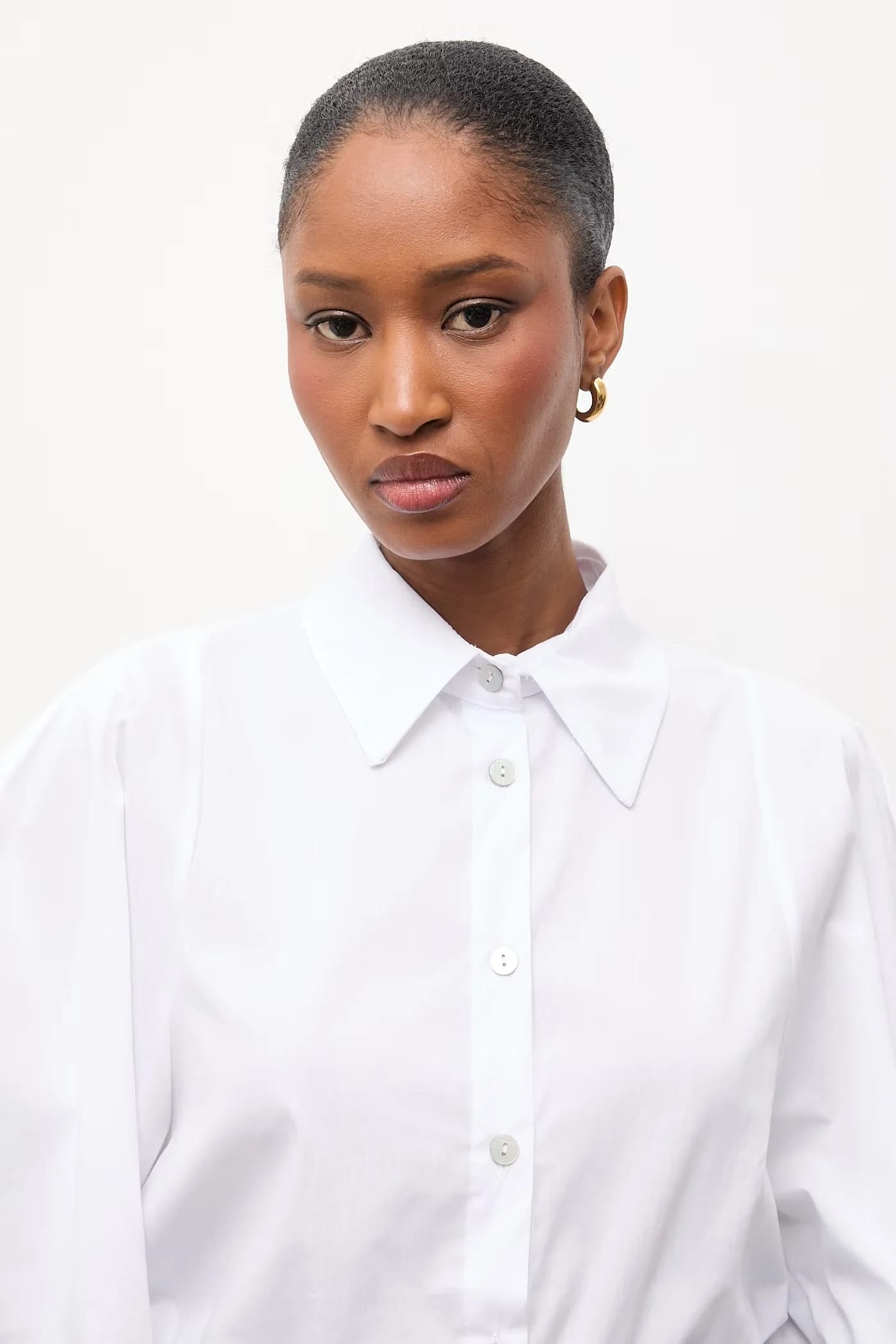 Женская хлопковая рубашка - фото 4