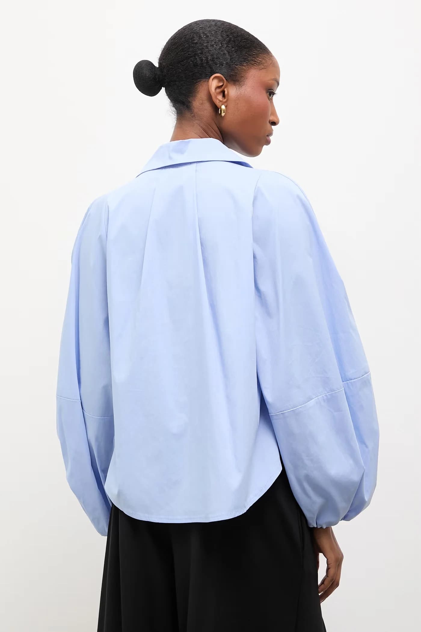 Женская хлопковая рубашка - фото 3