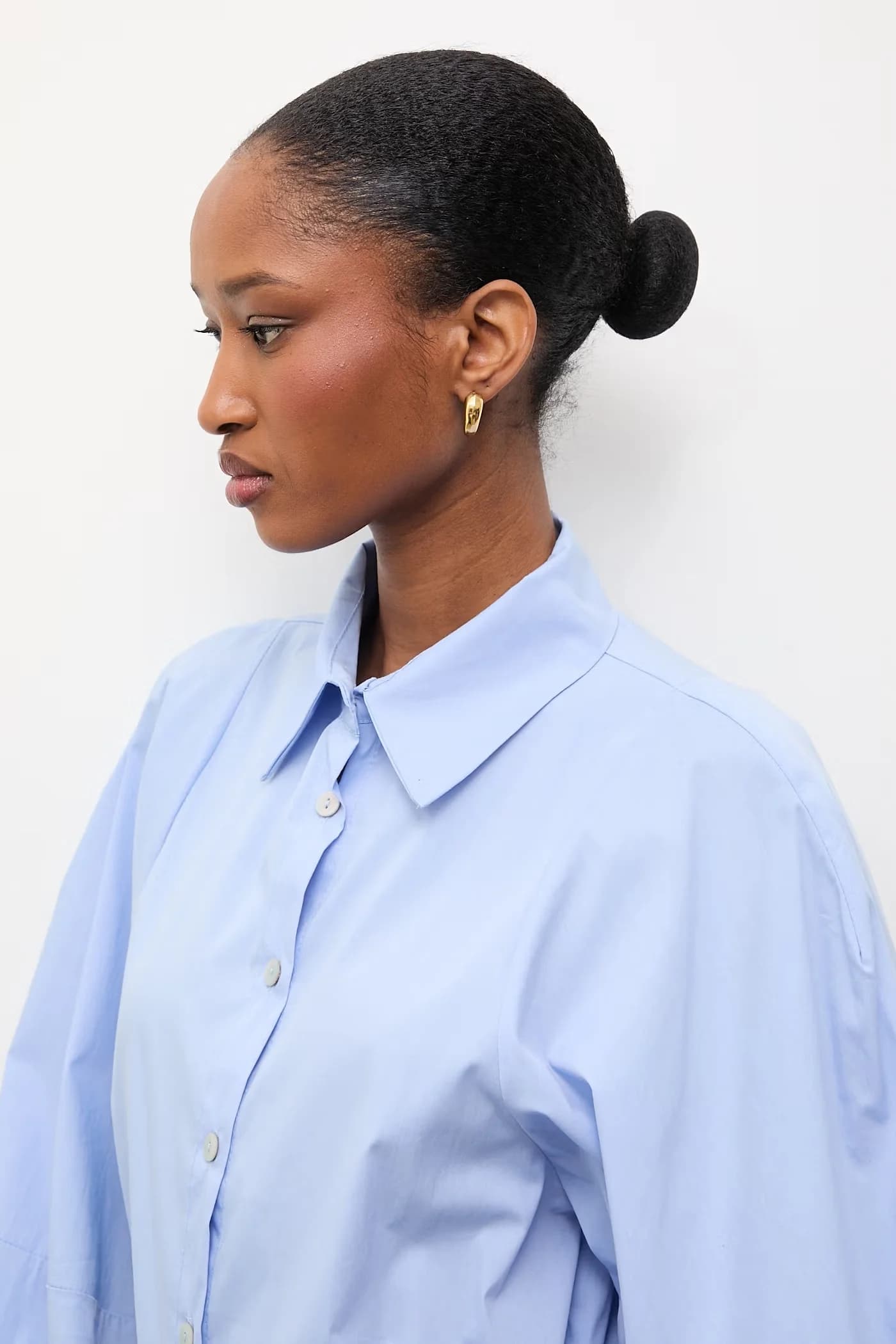 Женская хлопковая рубашка - фото 4