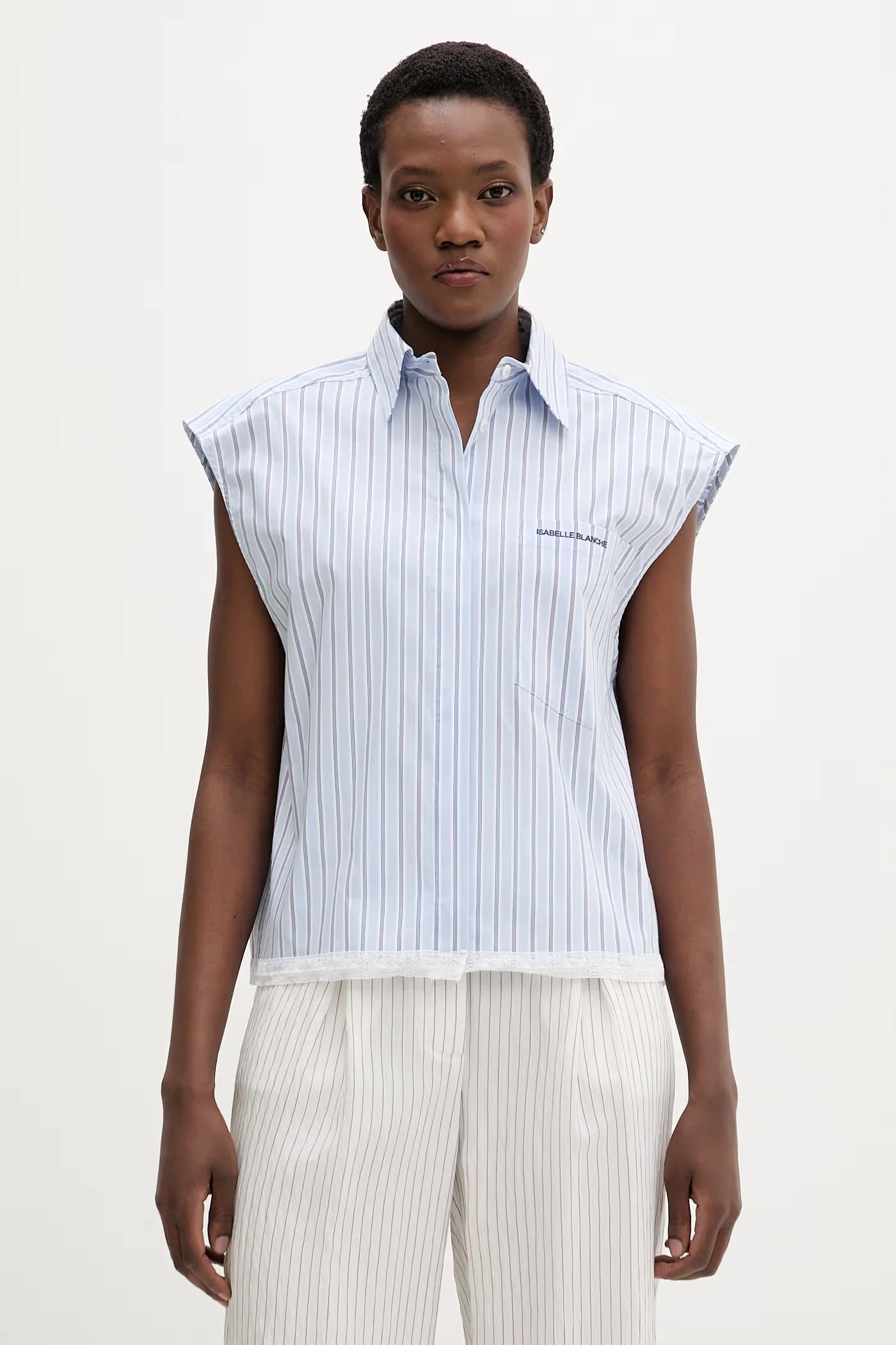 Женская хлопковая рубашка