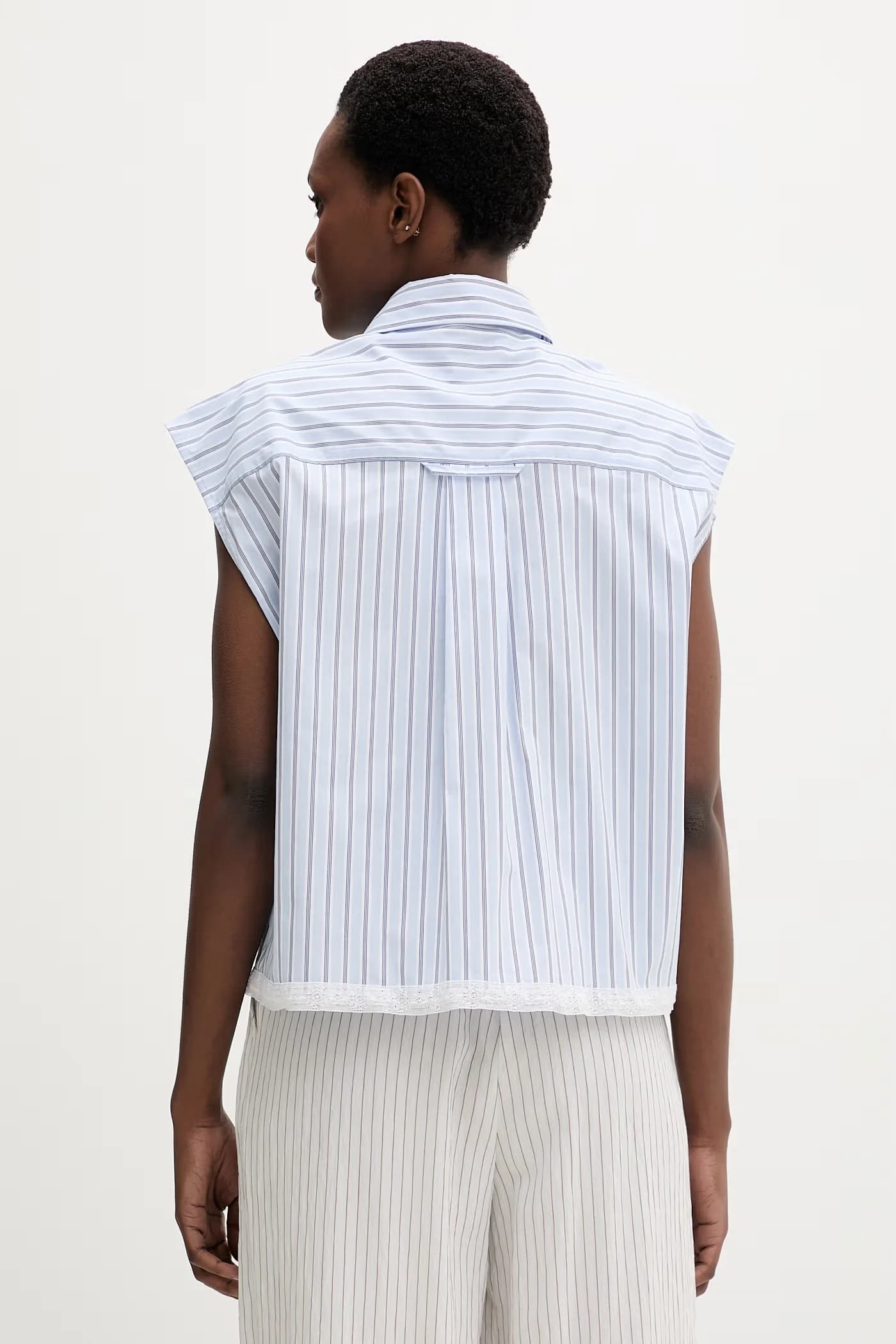 Женская хлопковая рубашка - фото 3