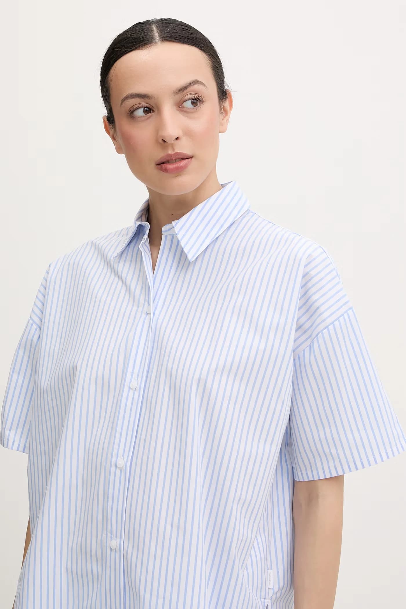 Женская хлопковая рубашка - фото 4