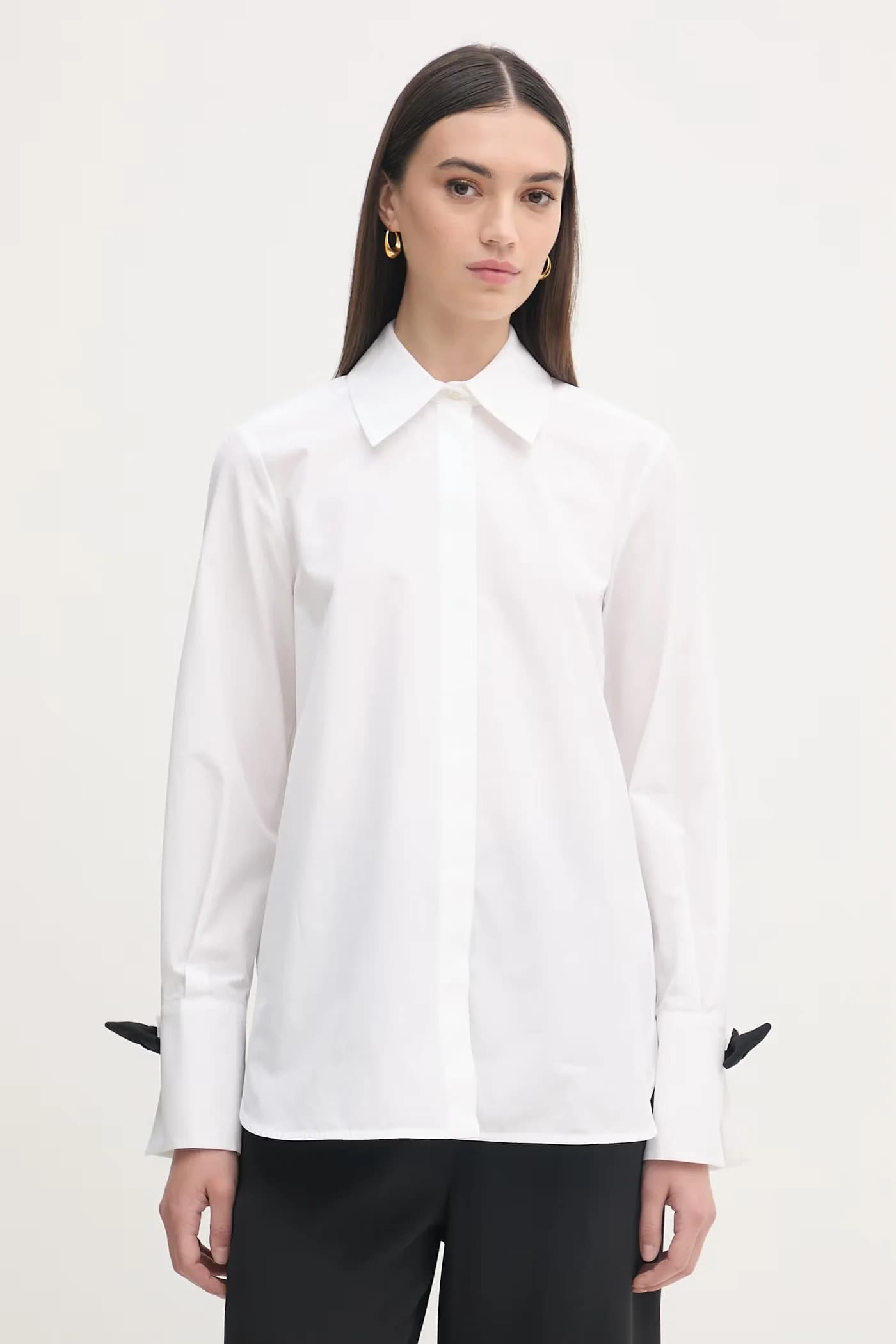 MLTLEGUME хлопковая женская рубашка