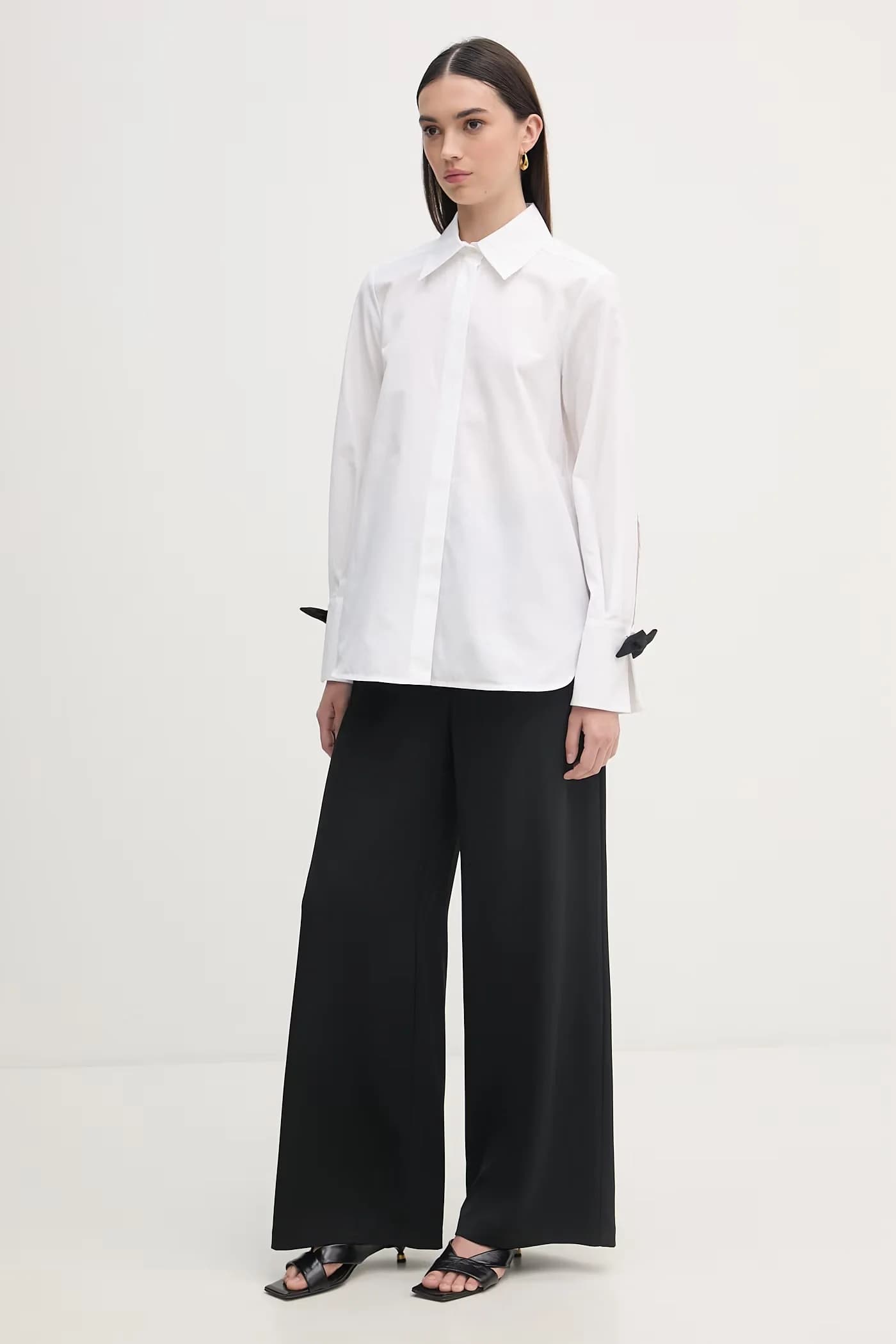 MLTLEGUME хлопковая женская рубашка - фото 2