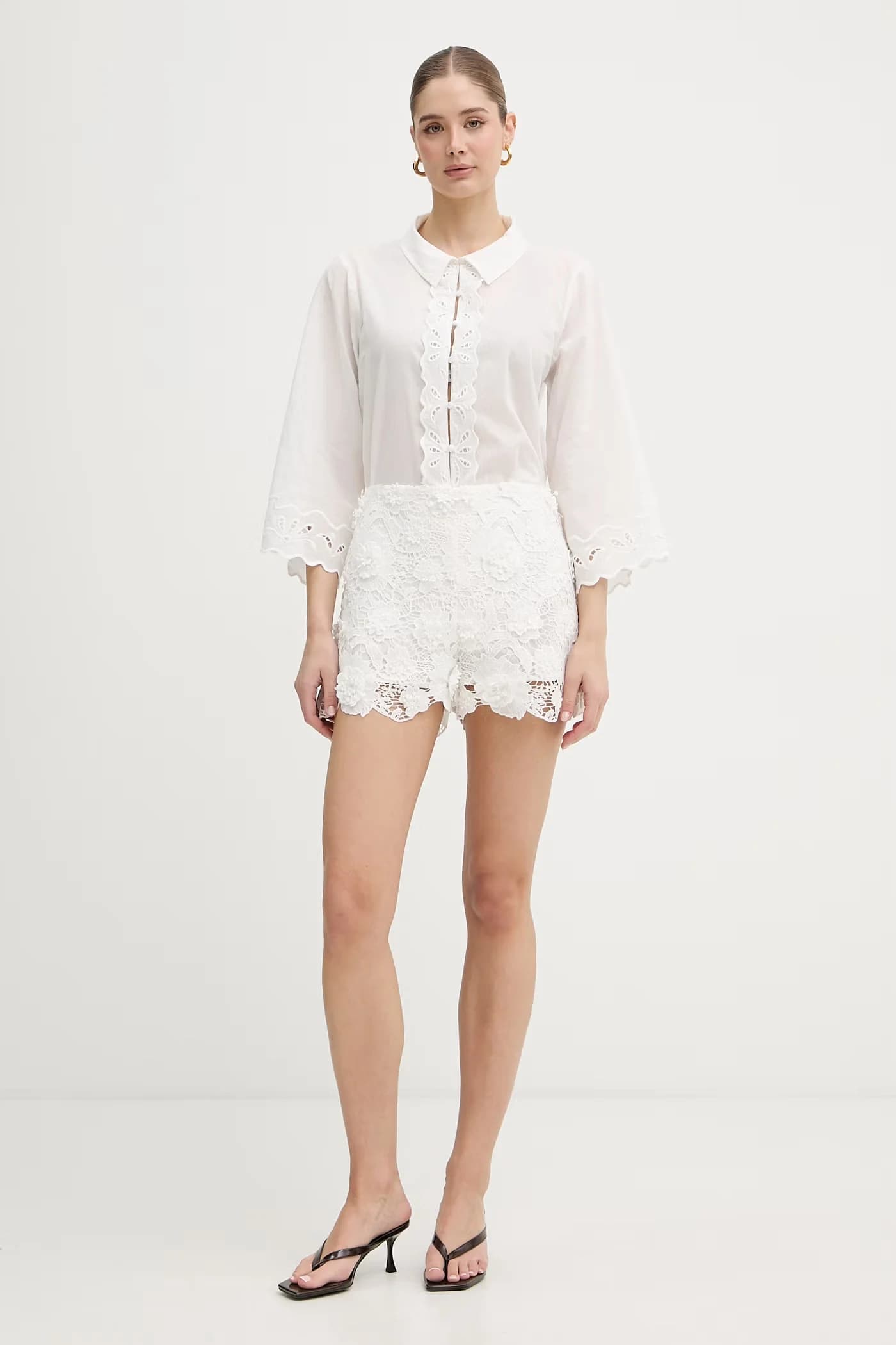 Женская хлопковая рубашка - фото 2