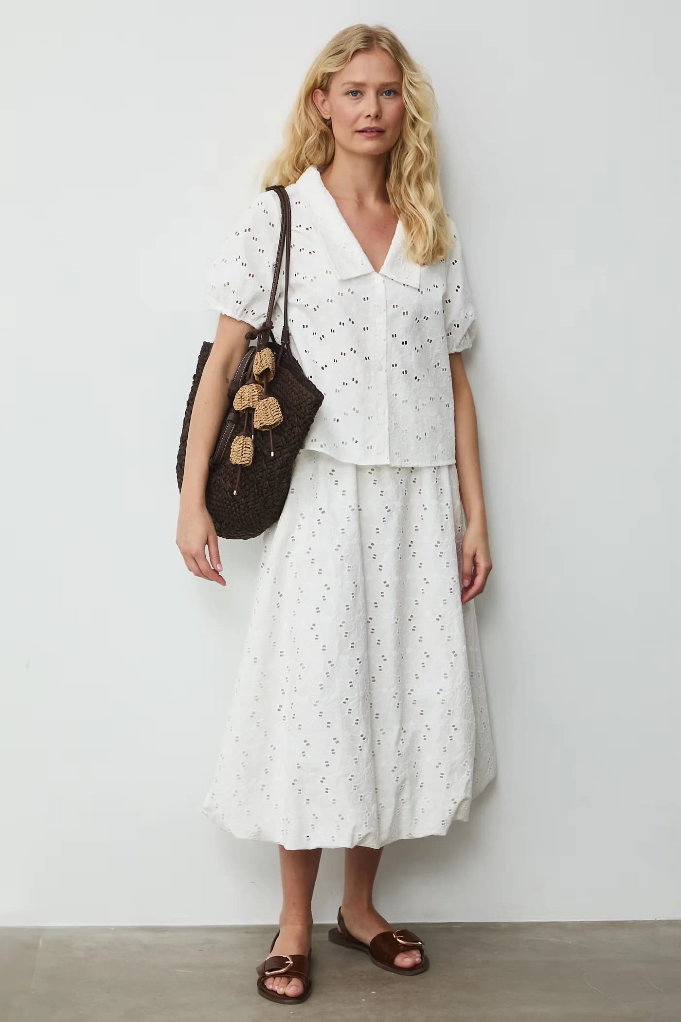 Женская хлопковая рубашка - фото 2