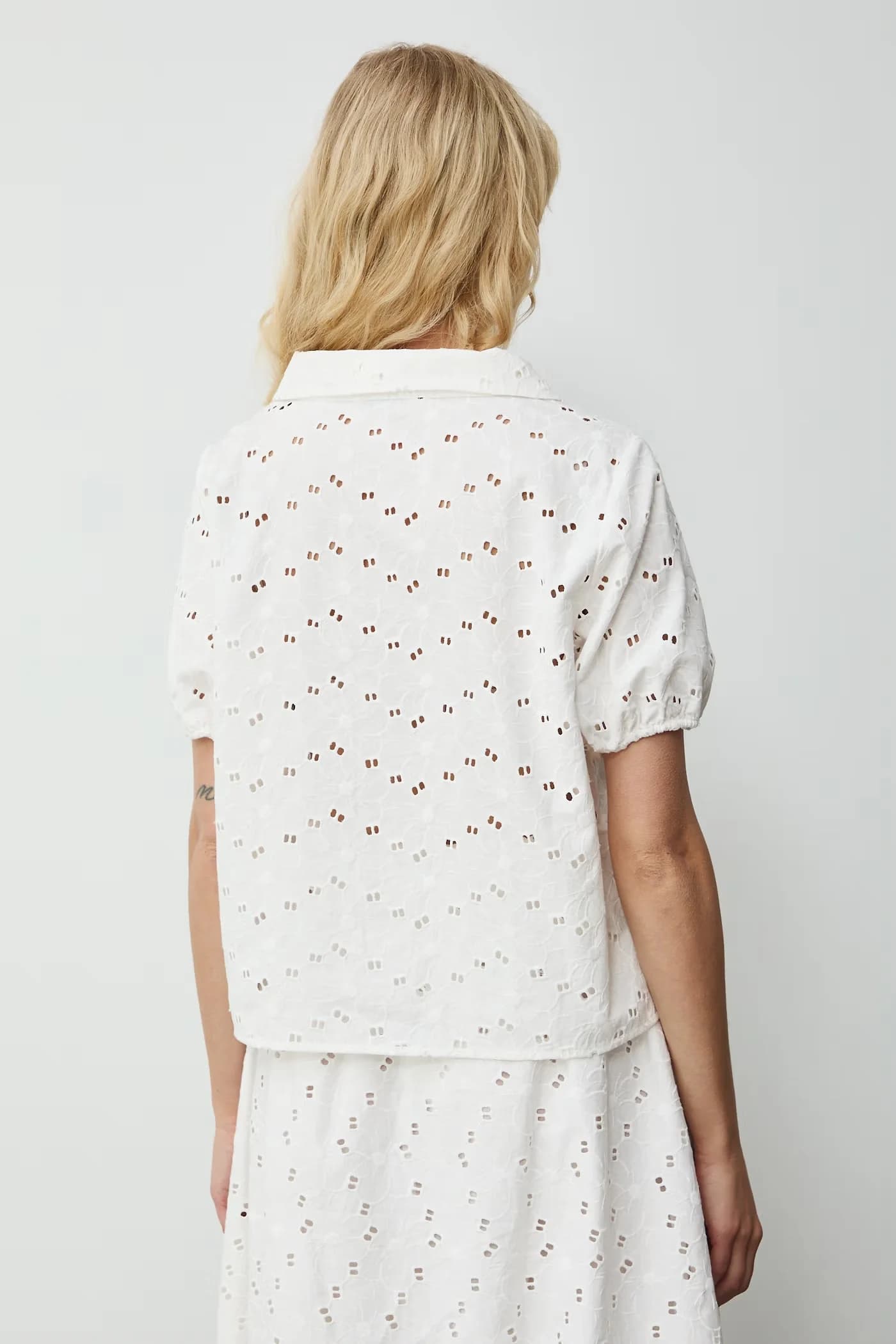 Женская хлопковая рубашка - фото 3