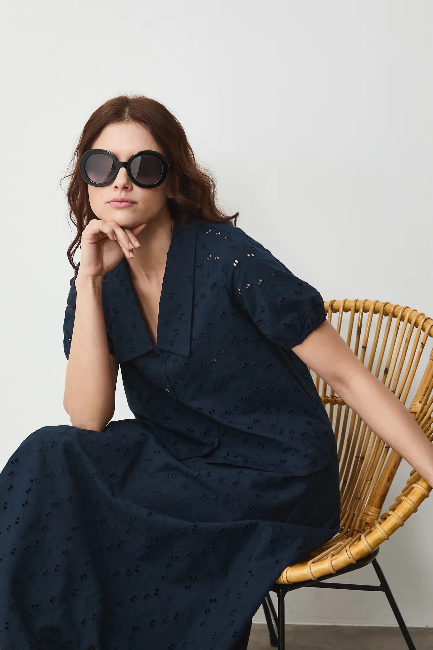 Женская хлопковая рубашка