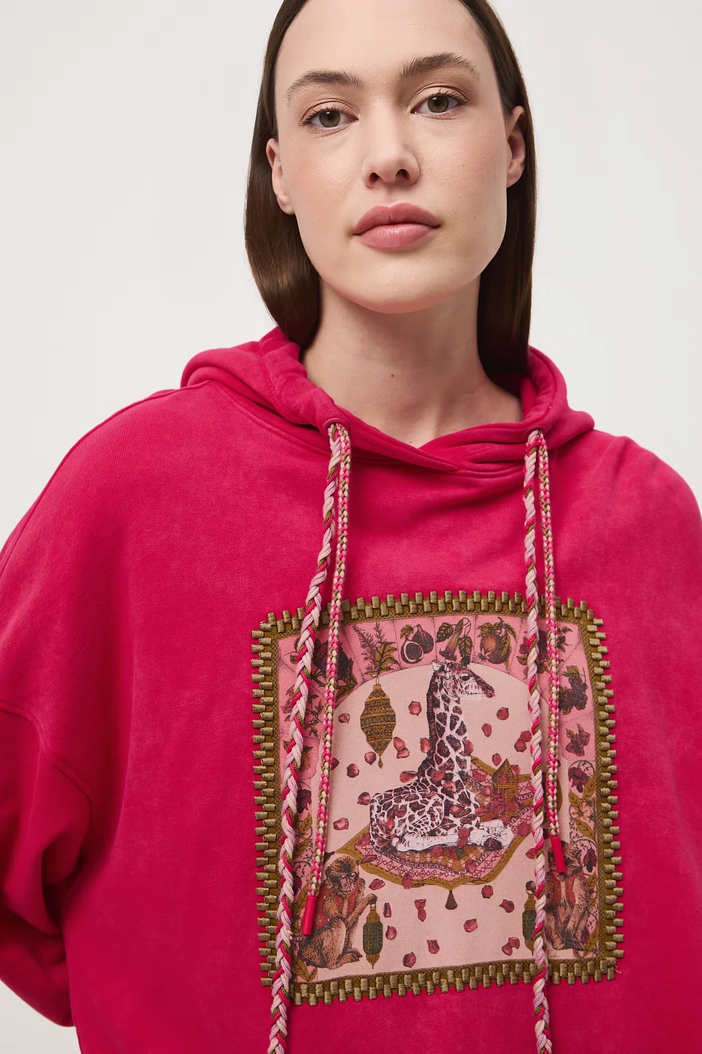 Женская хлопковая толстовка - фото 5