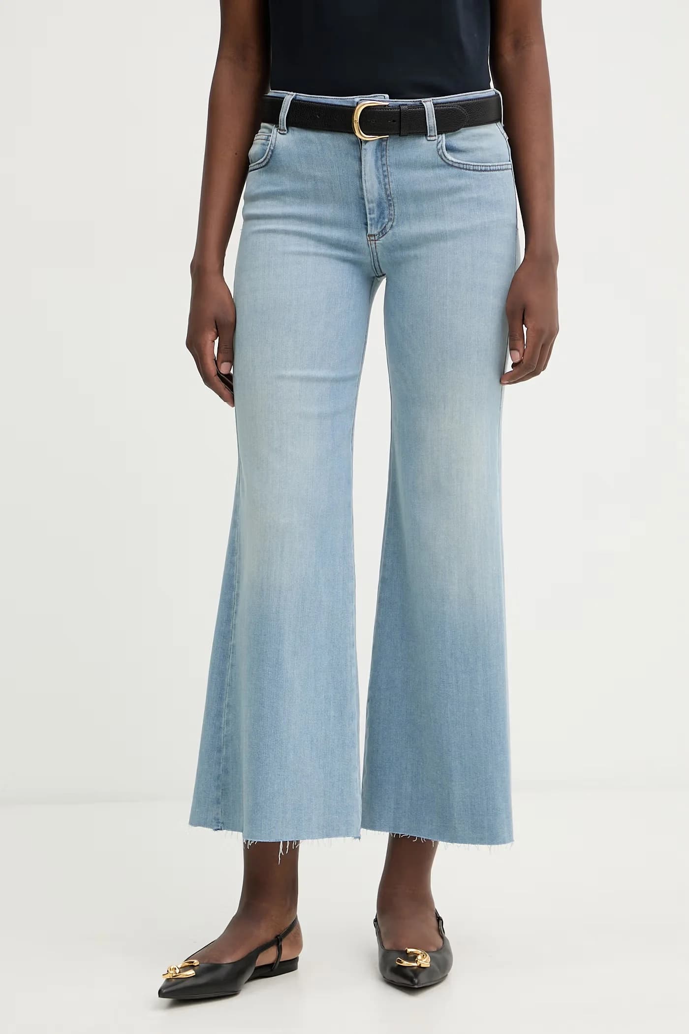 WLCROP женские широкие джинсы