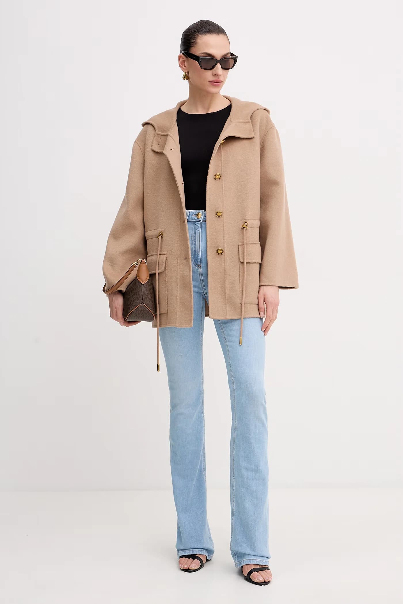 Женская куртка из шерсти Vicinato. - фото 2