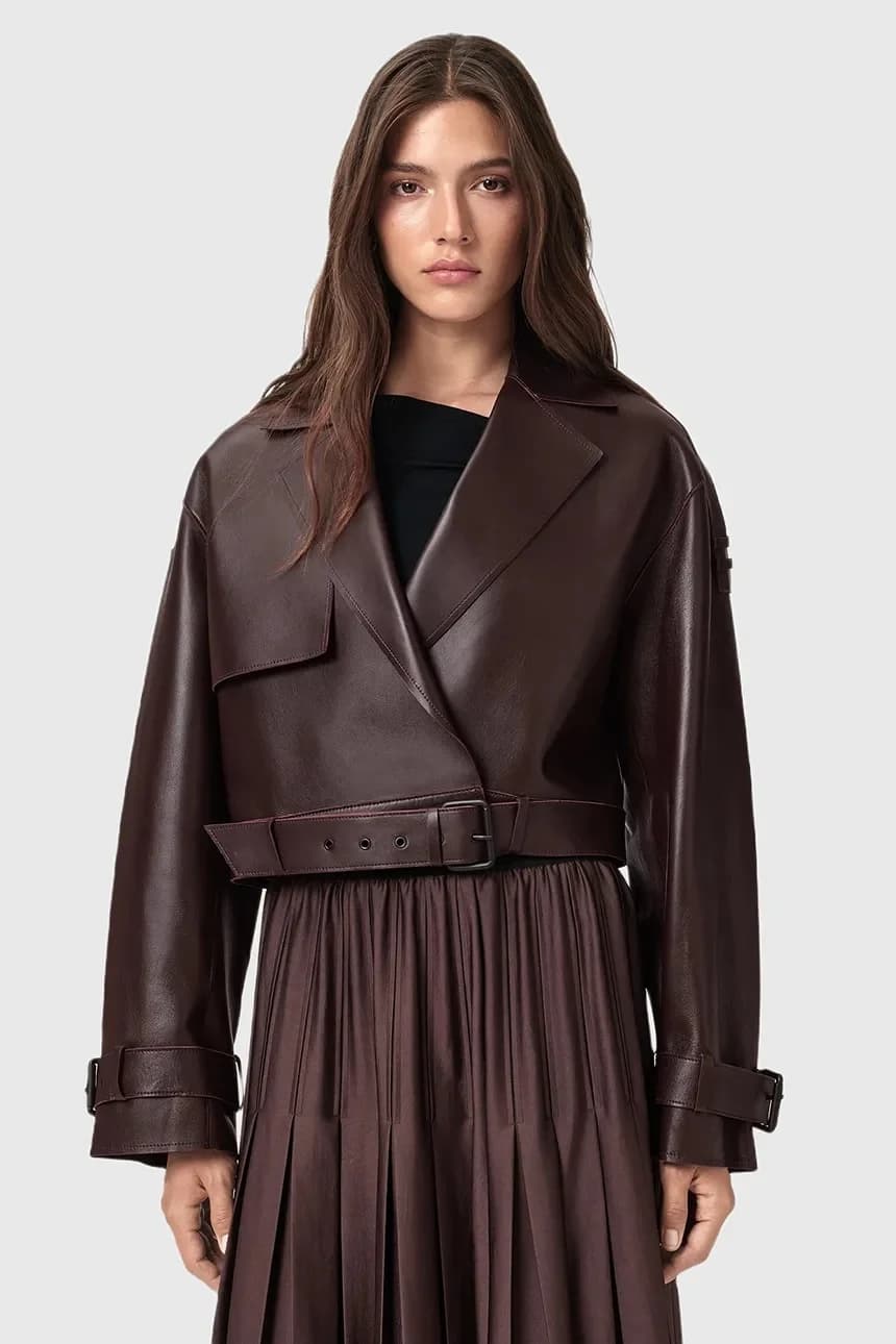 ОФЕЛИЯ кожаная куртка