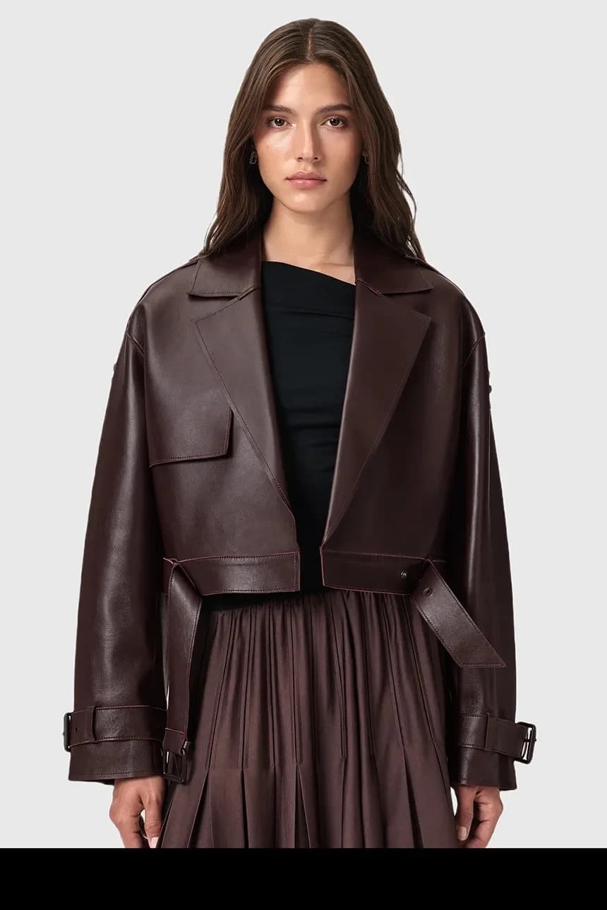 ОФЕЛИЯ кожаная куртка - фото 5