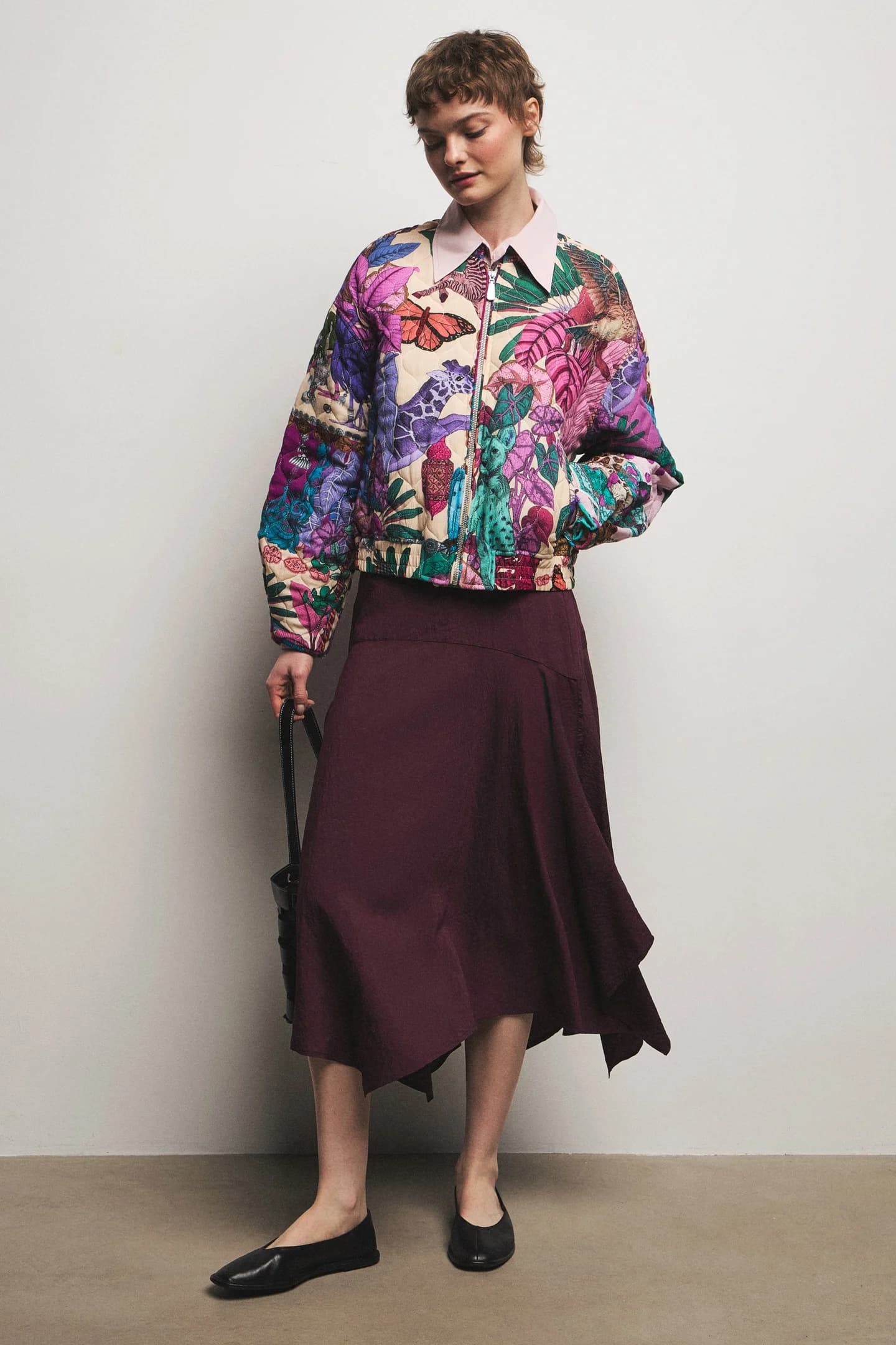 Женский хлопковый бомбер