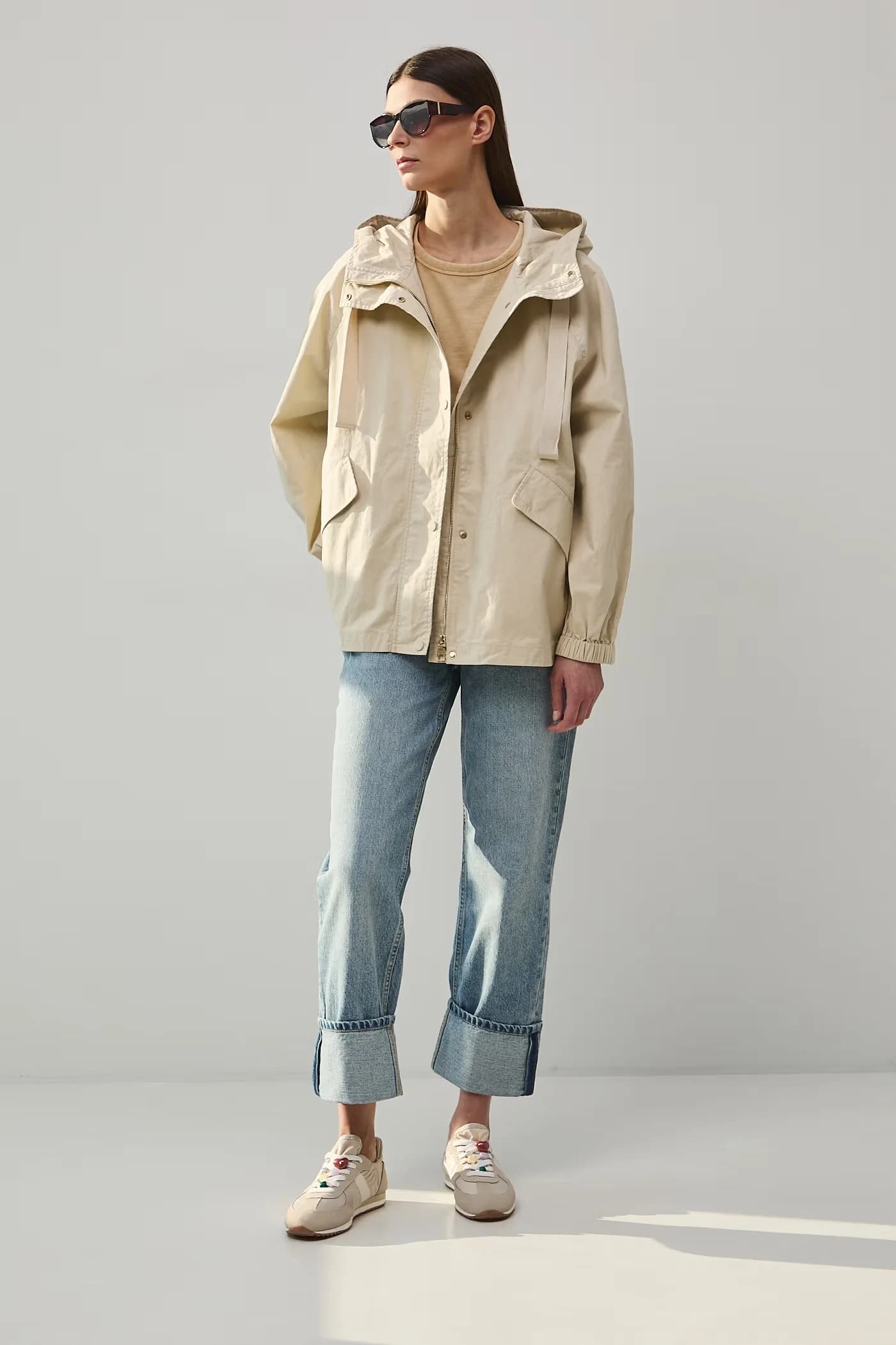 Женская хлопковая парка