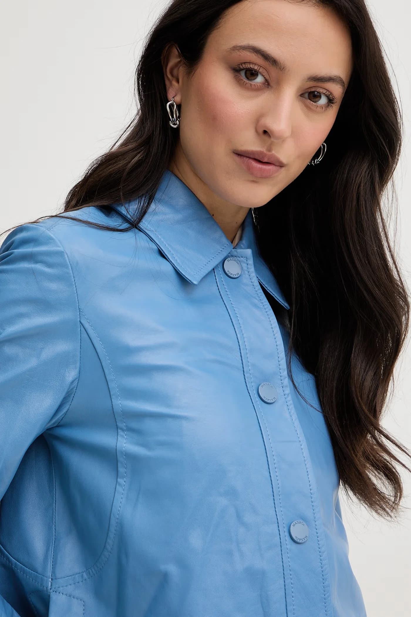 MCOBOCCALE женская кожаная куртка - фото 4