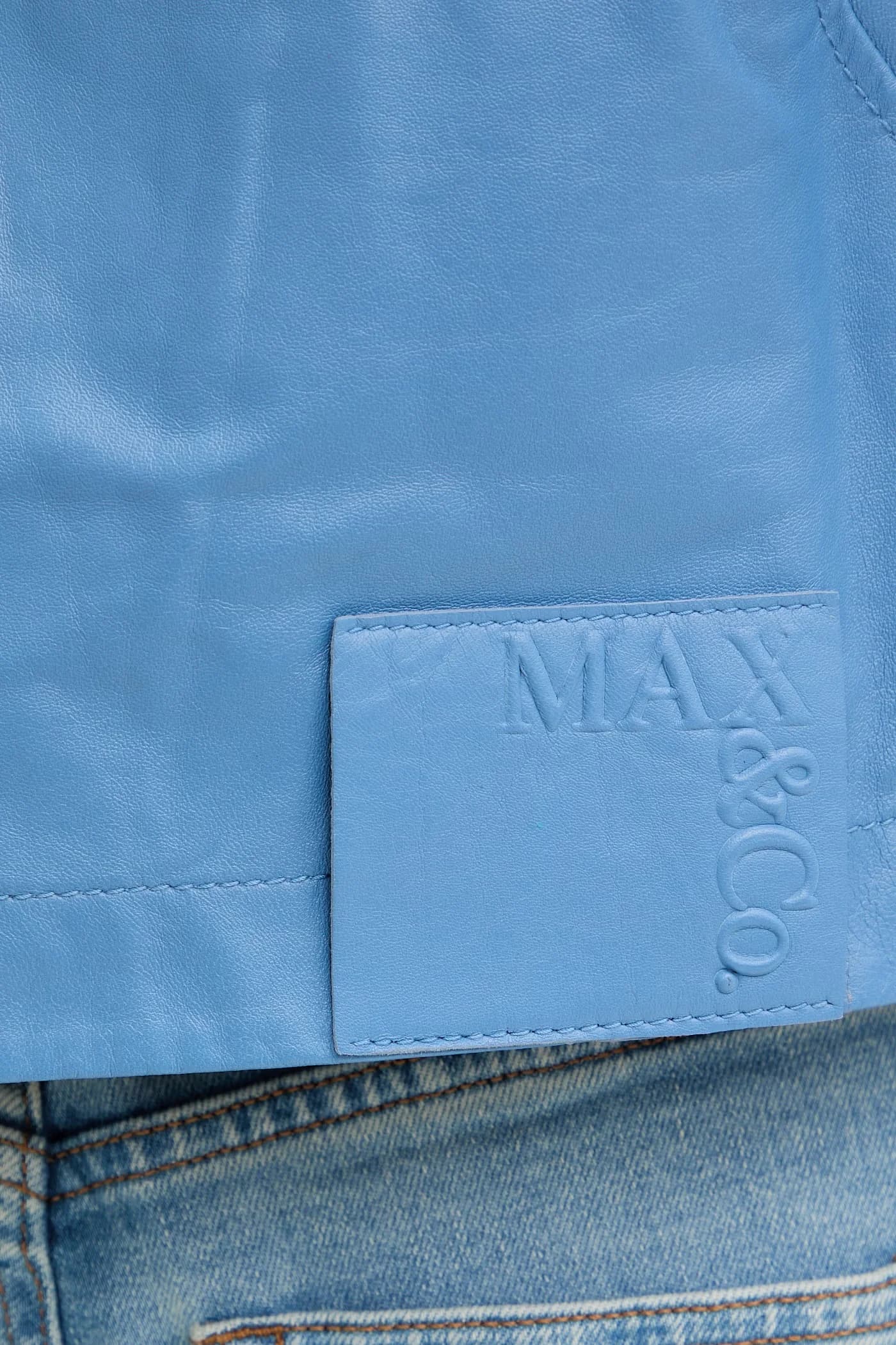 MCOBOCCALE женская кожаная куртка - фото 6