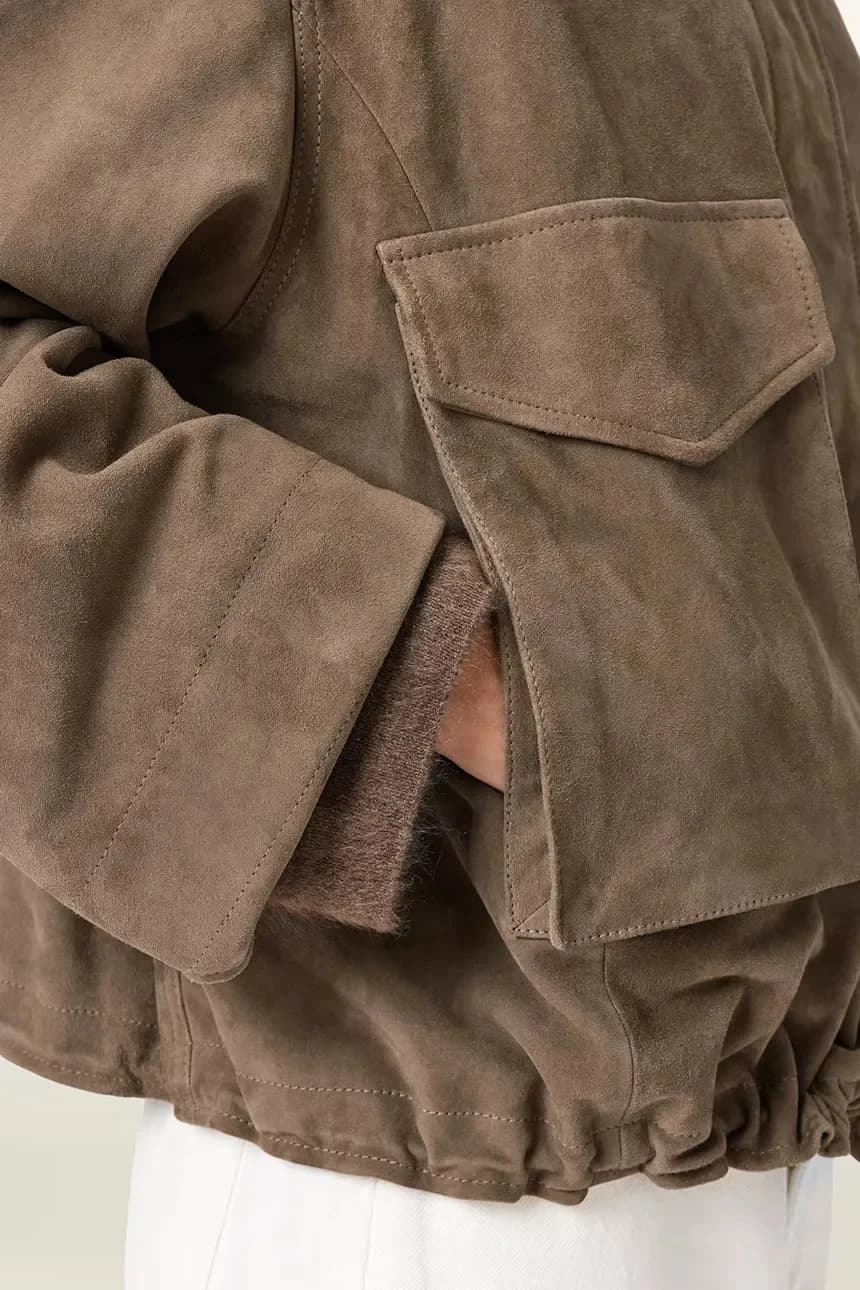 Женская переходная замшевая куртка - фото 4