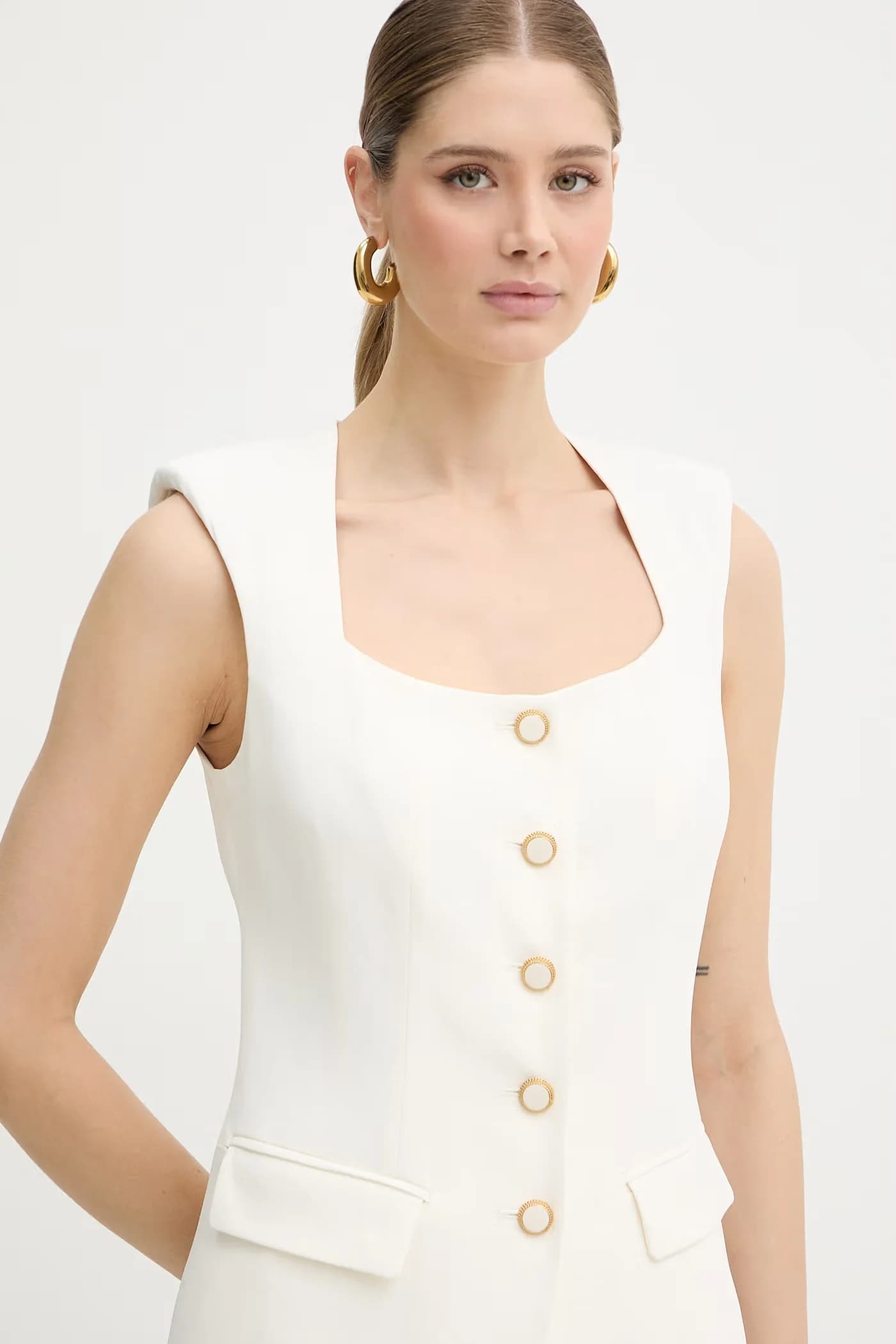 GRETHA женский вискозный жилет - фото 4