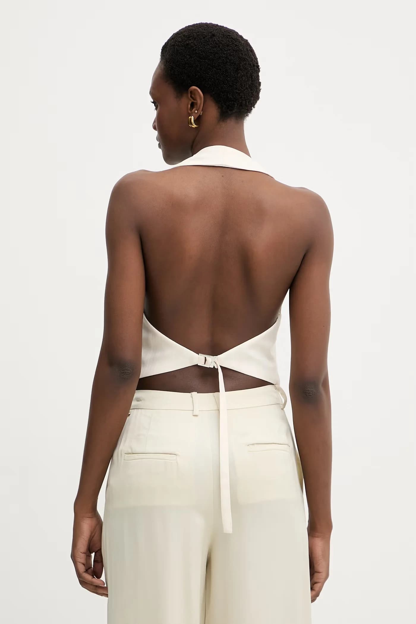 Женский однобортный жилет - фото 3