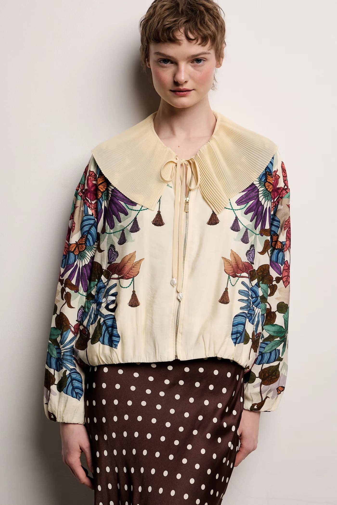 Женская куртка из вискозы