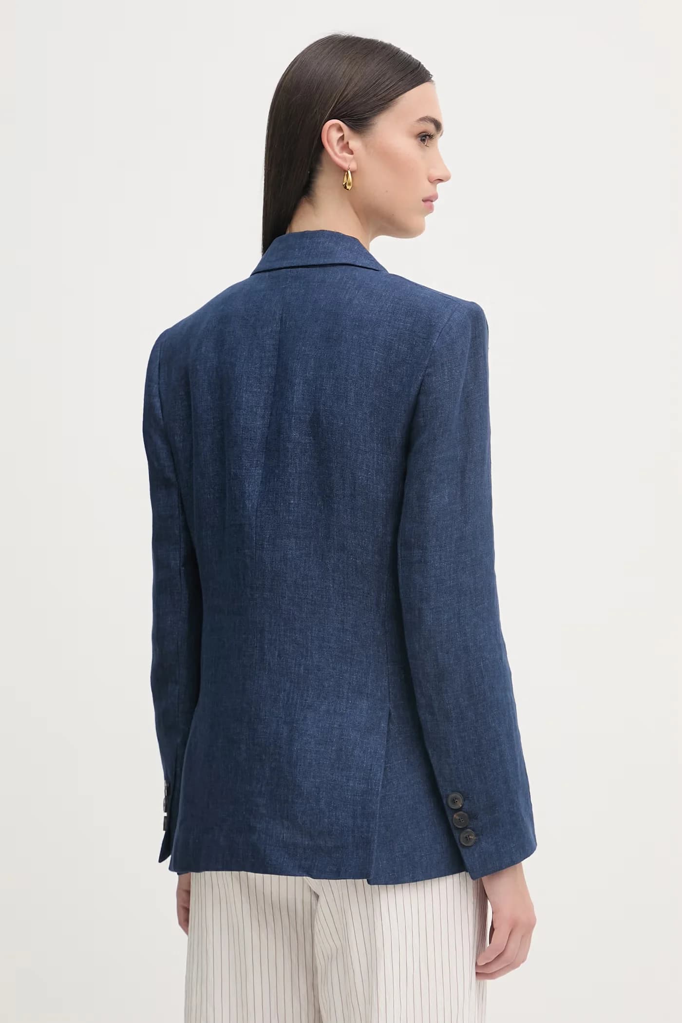 Vittorio женская льняная куртка - фото 3