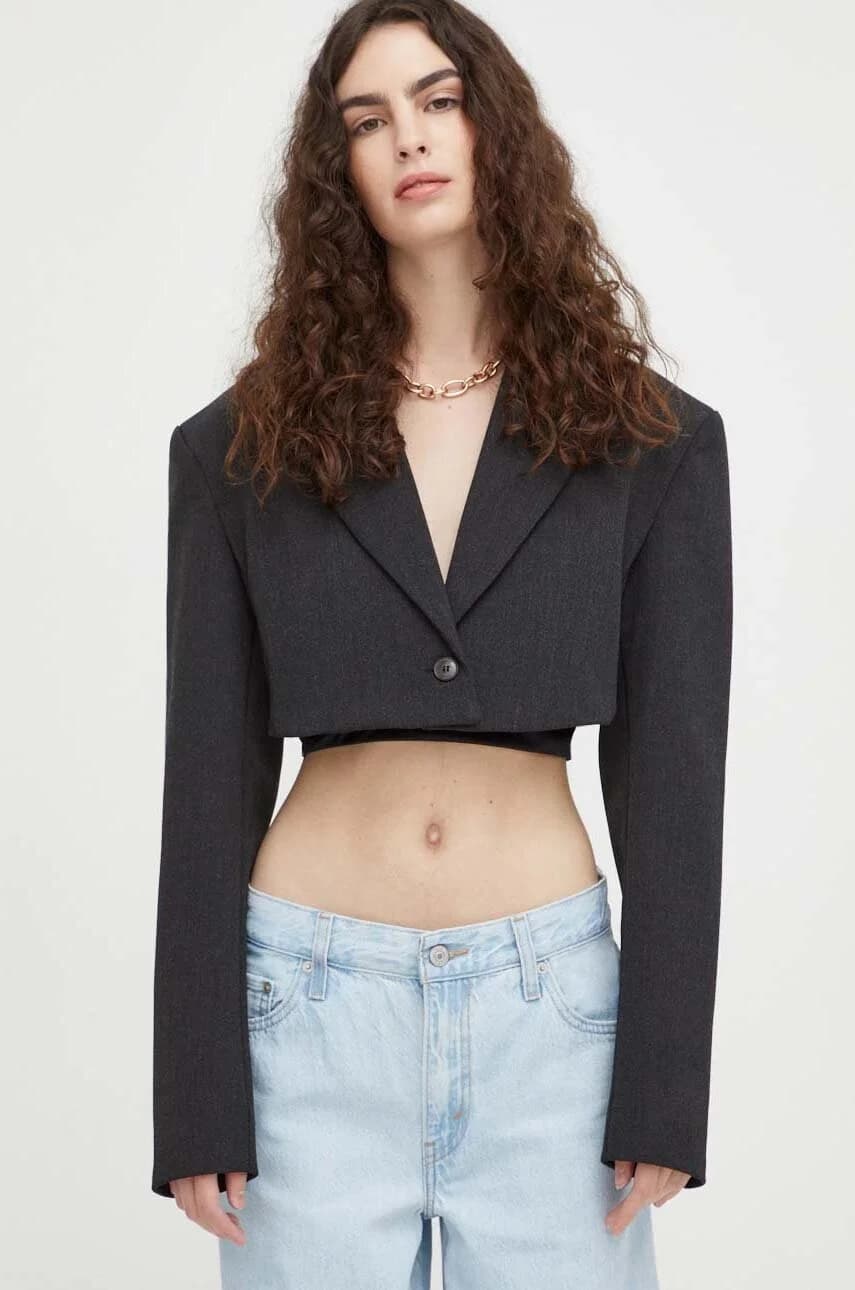 Куртка из смесовой шерсти