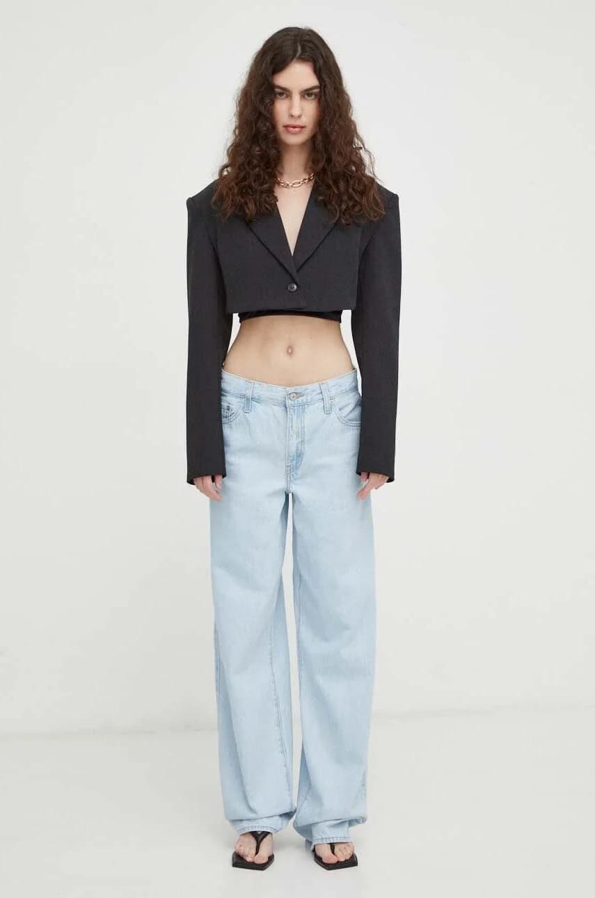 Куртка из смесовой шерсти - фото 2