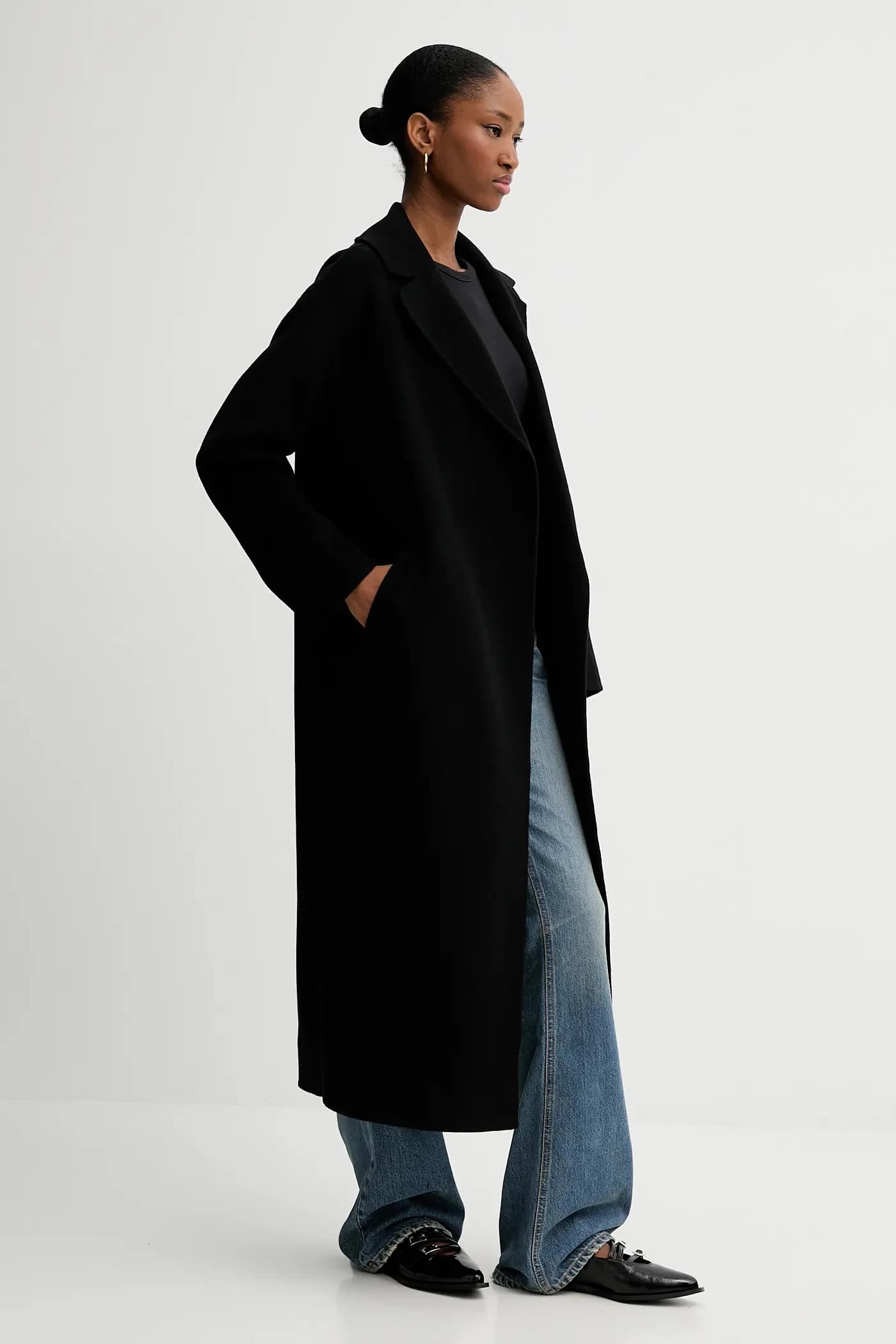 Шерстяное пальто - фото 4