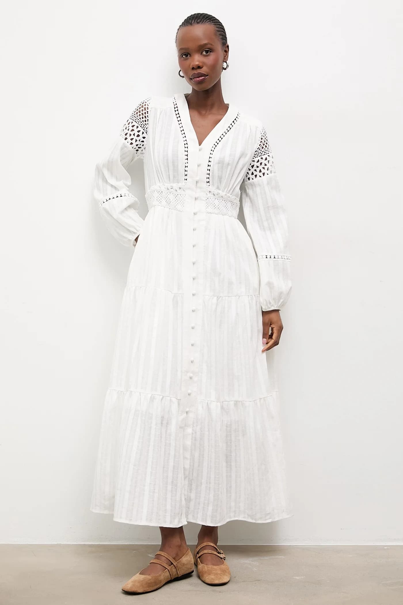 Хлопковое платье - фото 2