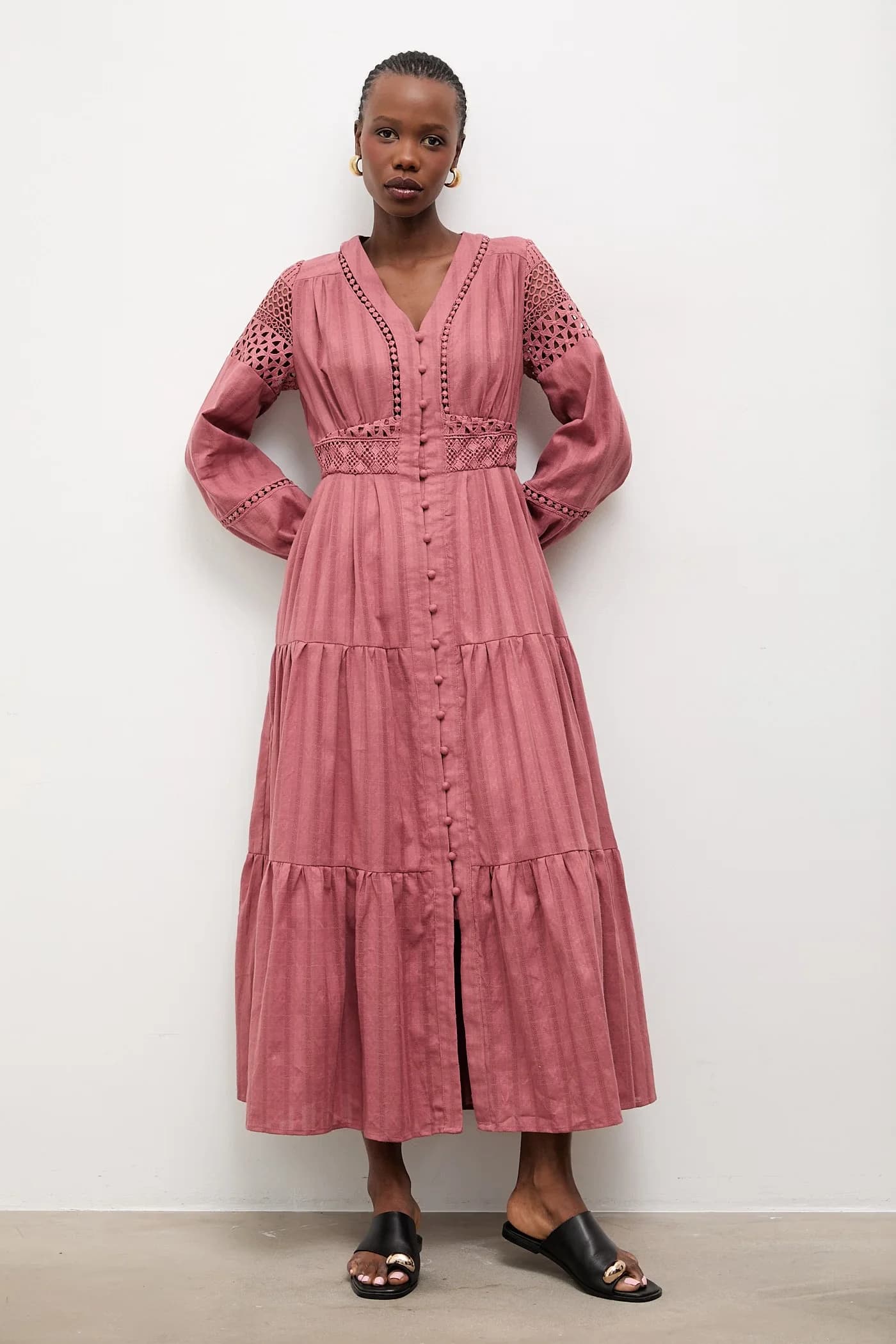 Хлопковое платье - фото 2