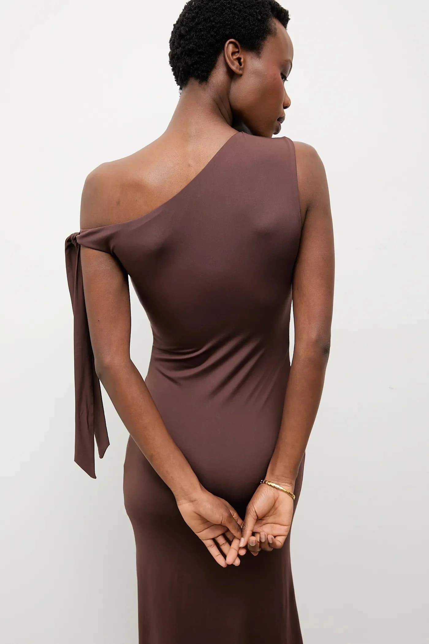 Драпированное платье - фото 4