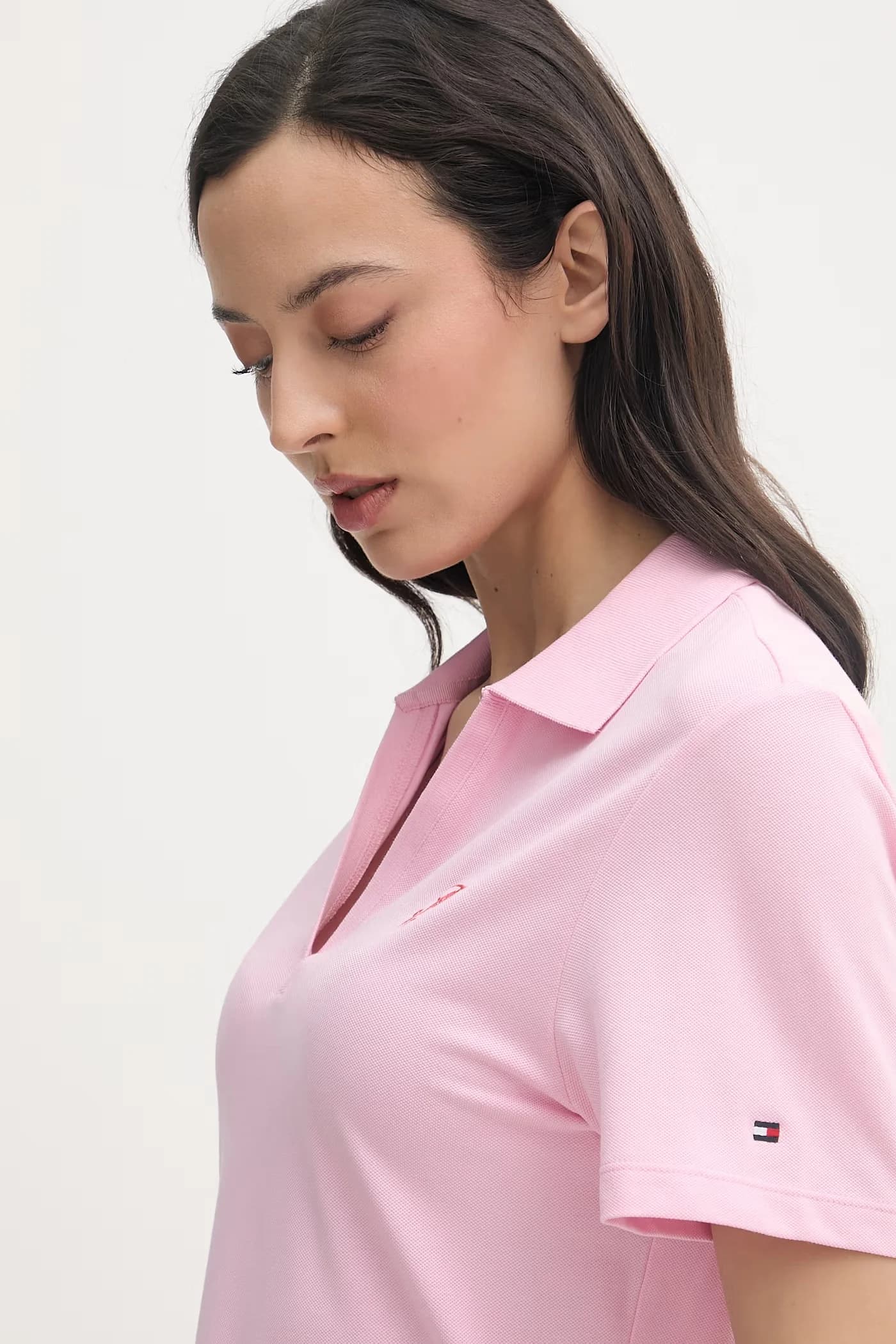 Хлопковое платье с эластаном - фото 4